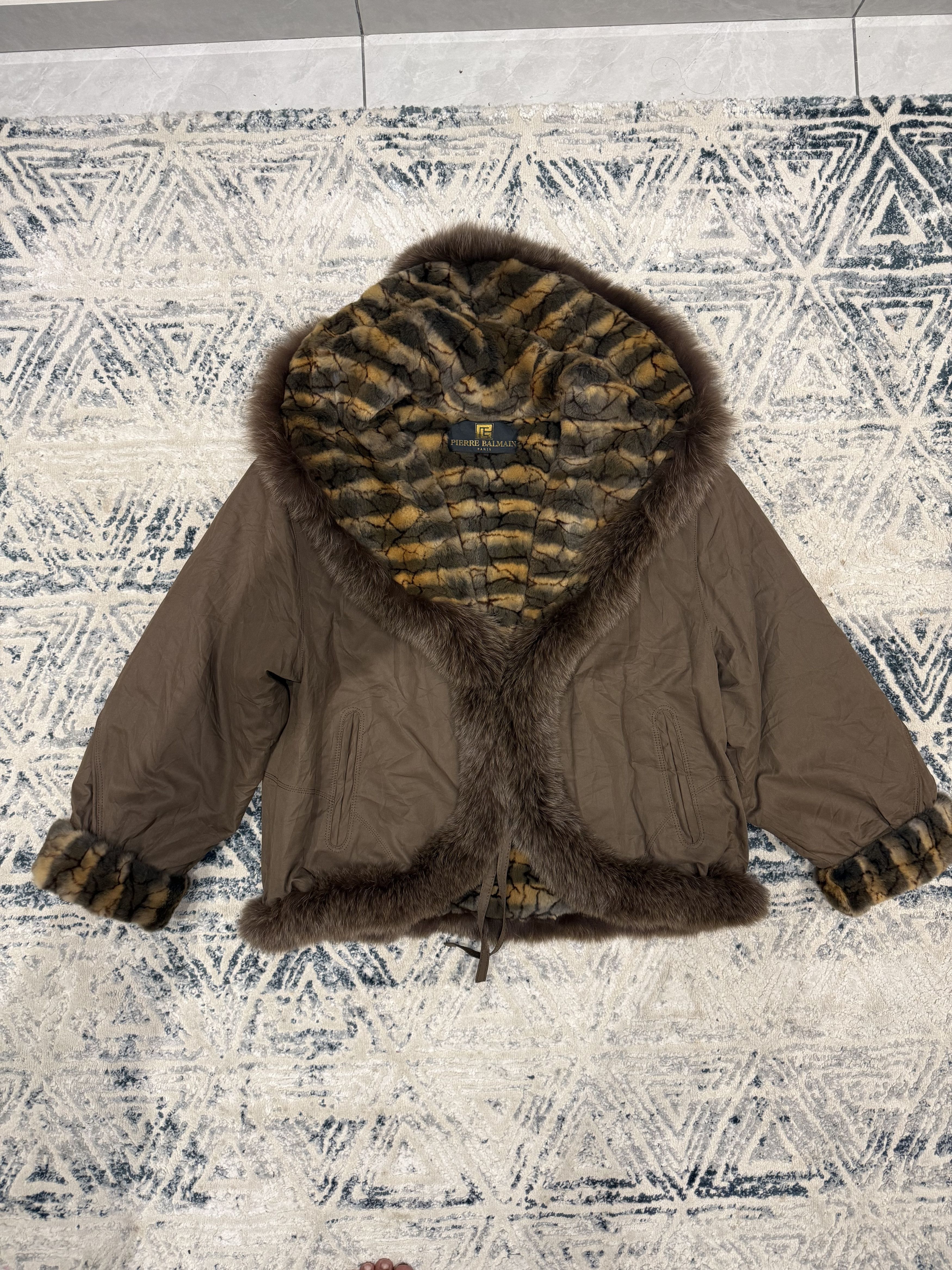 Pierre Balmain VTG Pierre Balmain Fur Lining Jacket Size US L / EU 52-54 / 3 - 2 Thumbnail