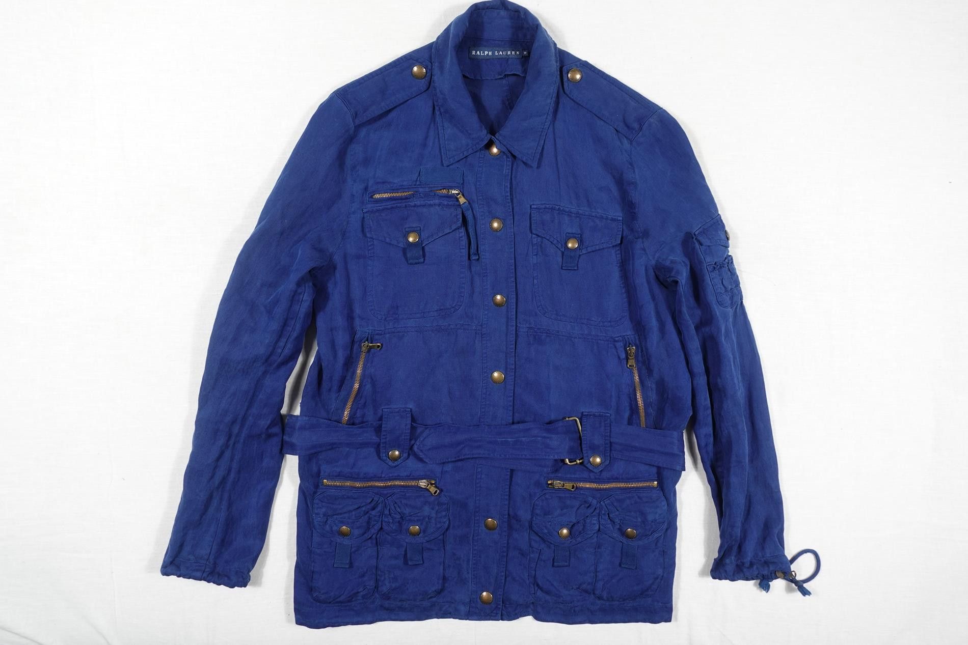 Ralph Lauren Blue Label Ralph Lauren Blue Label Jacket Utility Belted Military M Size M / US 6-8 / IT 42-44 - 1 Thumbnail