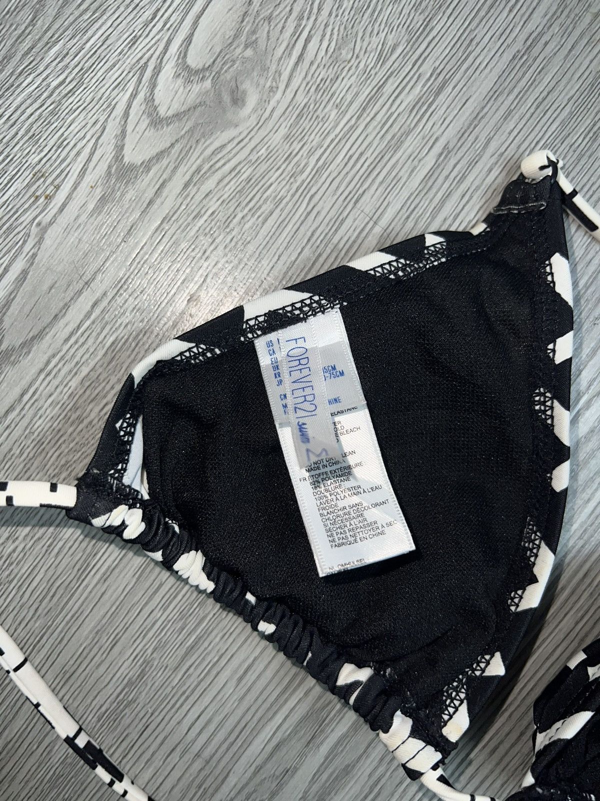 Japanese Brand Cross swim/bra top ☠️➕ Size ONE SIZE - 6 Thumbnail