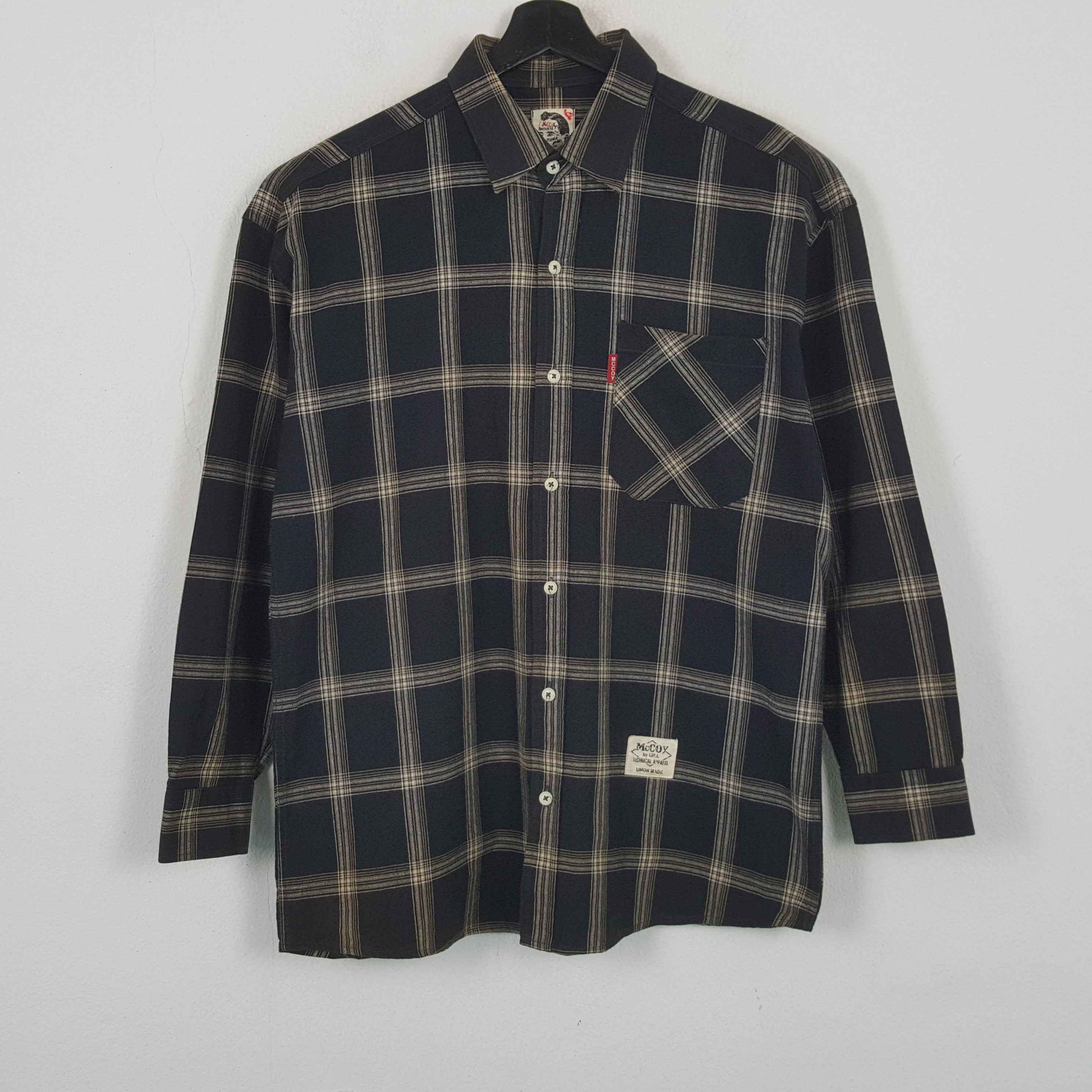 Vintage The Real Mccoy Japanese Brand Casual Shirt RR10 Size US XL / EU 56 / 4 - 1 Thumbnail