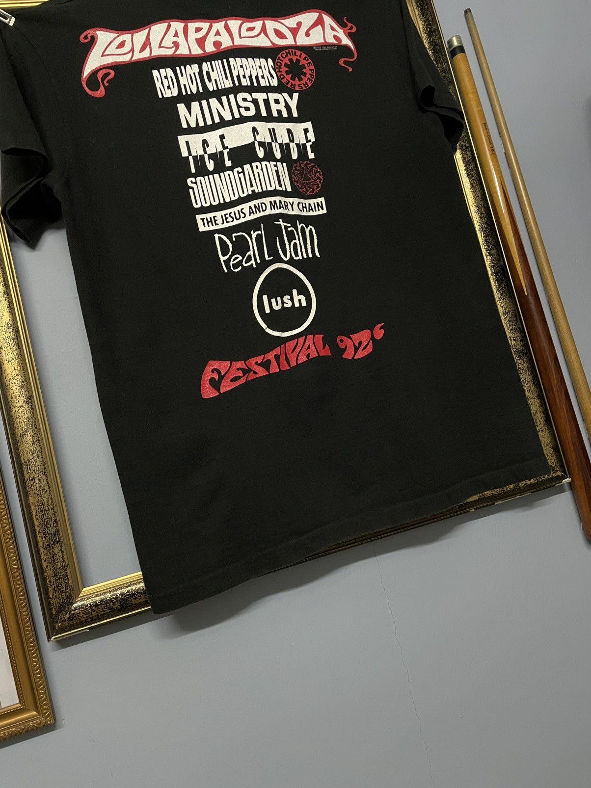 Vintage Vintage 1992 Lollapaloza Festival Og Line Up Single Stitch Size US L / EU 52-54 / 3 - 15 Thumbnail