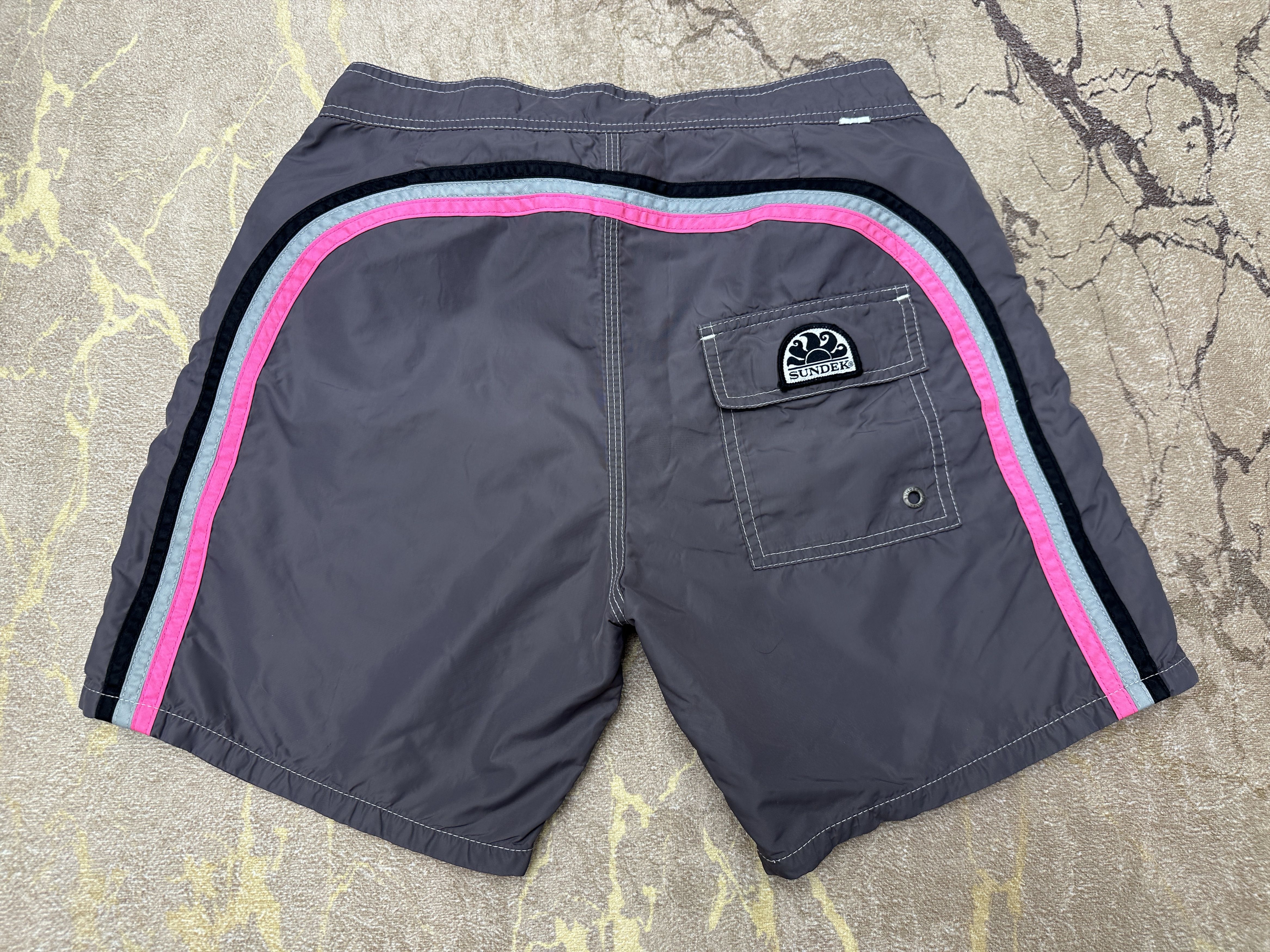 Sundek Sundek 28 Long Beach Board Shorts Trunks Bath Suit Size 28 S Size US 28 / EU 44 - 1 Thumbnail