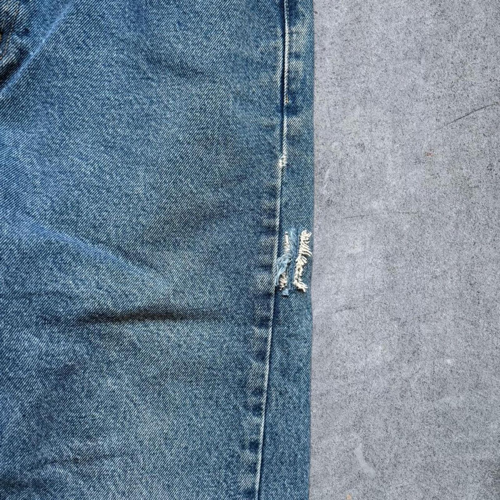 Carhartt Vintage Carhartt 90s B460 Relaxed Fit Jeans Blue Size US 32 / EU 48 - 5 Thumbnail