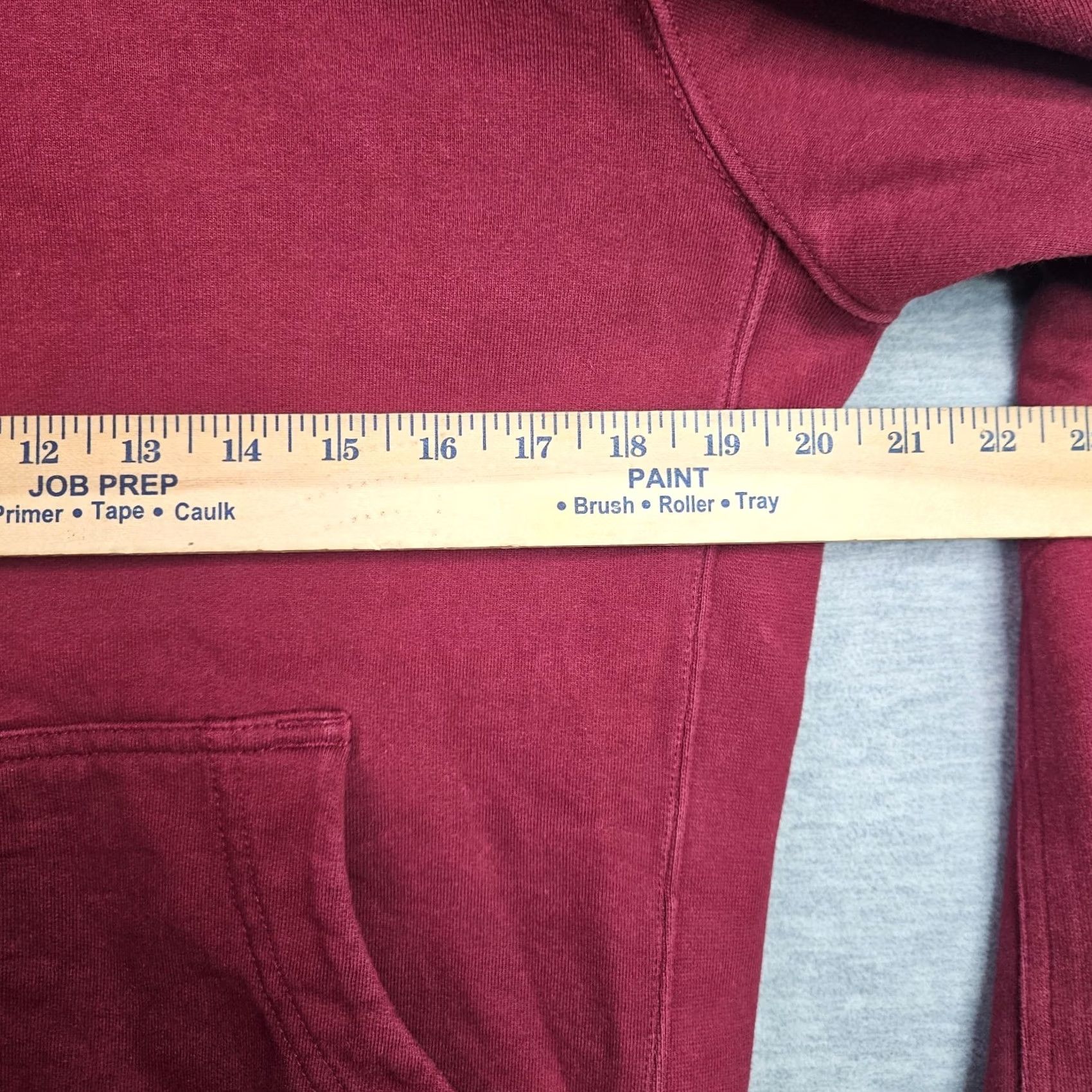 Vintage American Giant Womens Red Zip Hoodie Heavy Weight Size S Full Zip Casual Size S / US 4 / IT 40 - 3 Thumbnail