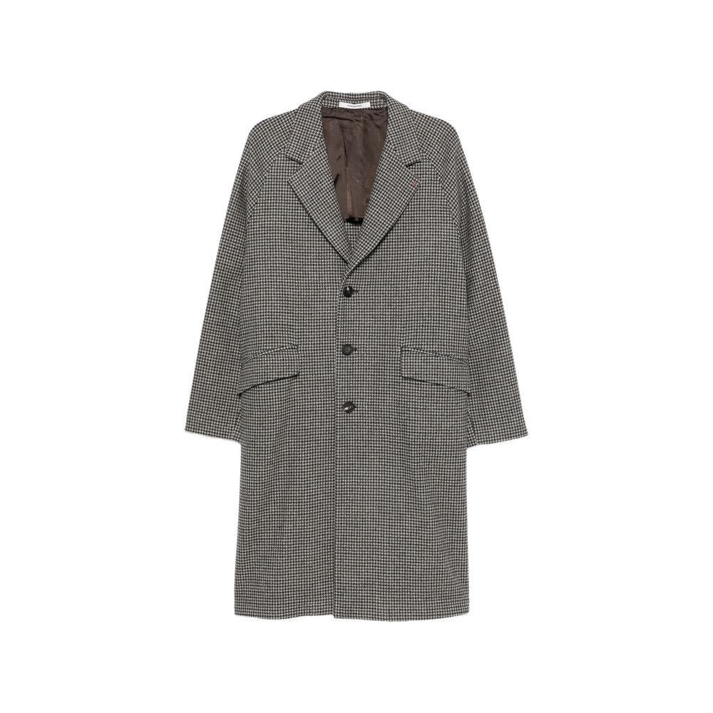 Tagliatore Tagliatore GREY Coats - Single Breasted Coats Size US M / EU 48-50 / 2 - 1 Thumbnail