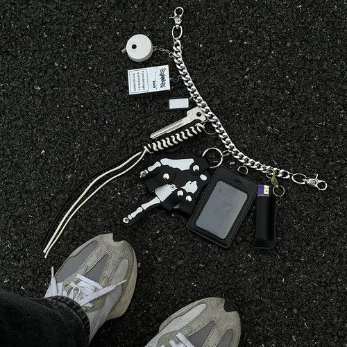 Jewelry Hayase x Izumi Punk Waist Pants Chain Wallet Chain Keychain Size ONE SIZE - 2 Thumbnail