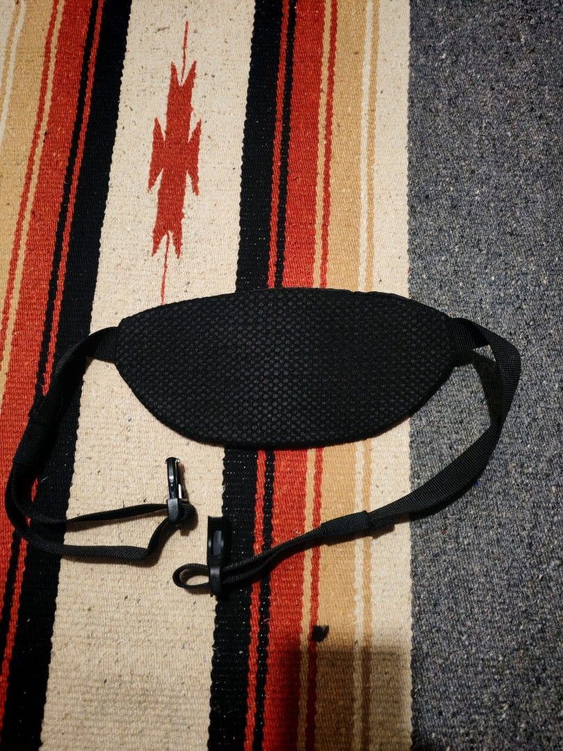 Adidas Vintage Adidas Running Pouch Waist Bag Black Green Size ONE SIZE - 6 Thumbnail