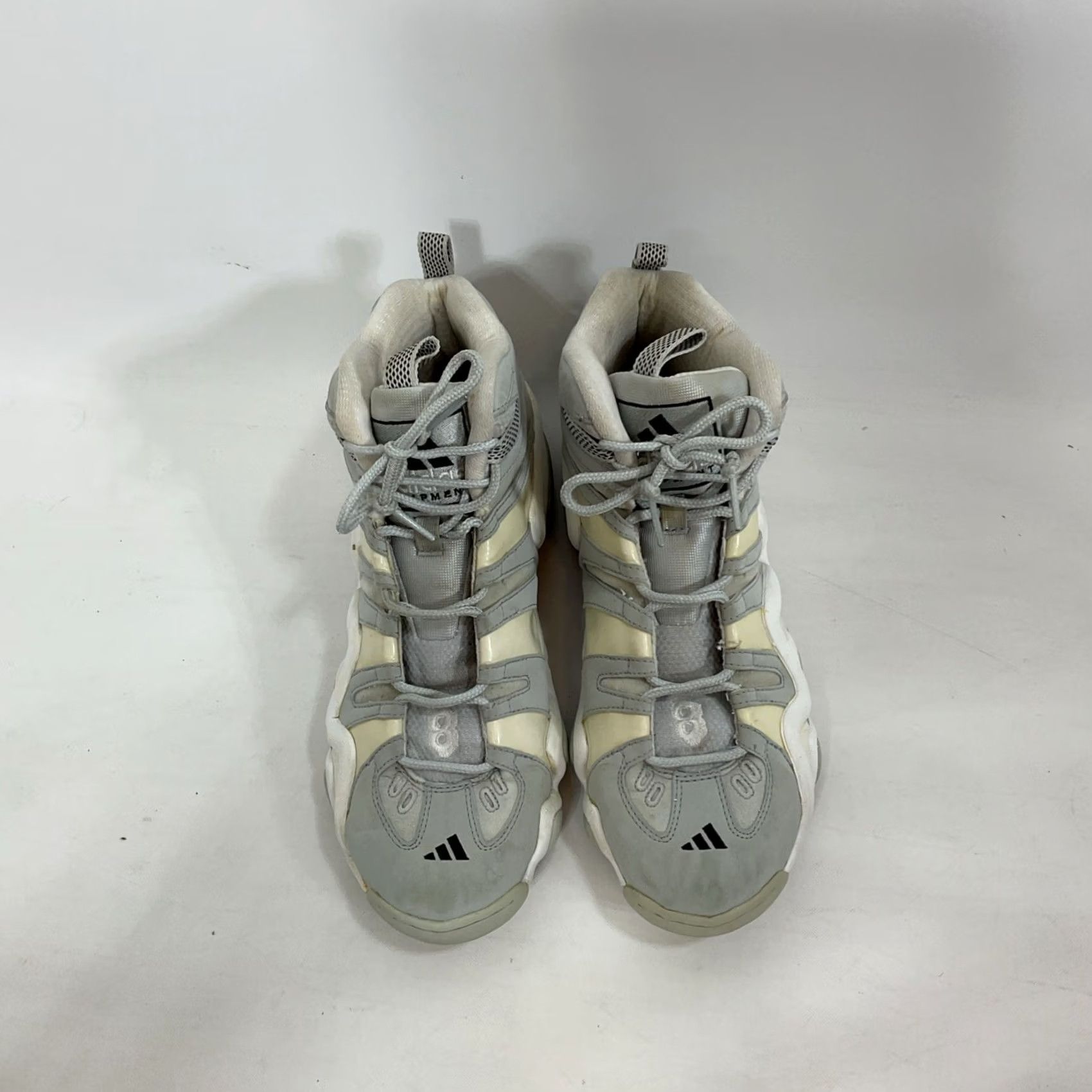 Adidas VINTAGE adidas Crazy 8 Kobe Bryant Grey Suede White Mens 12 2006 Rare Retro Sneaker Size US 12 / EU 45 - 3 Thumbnail