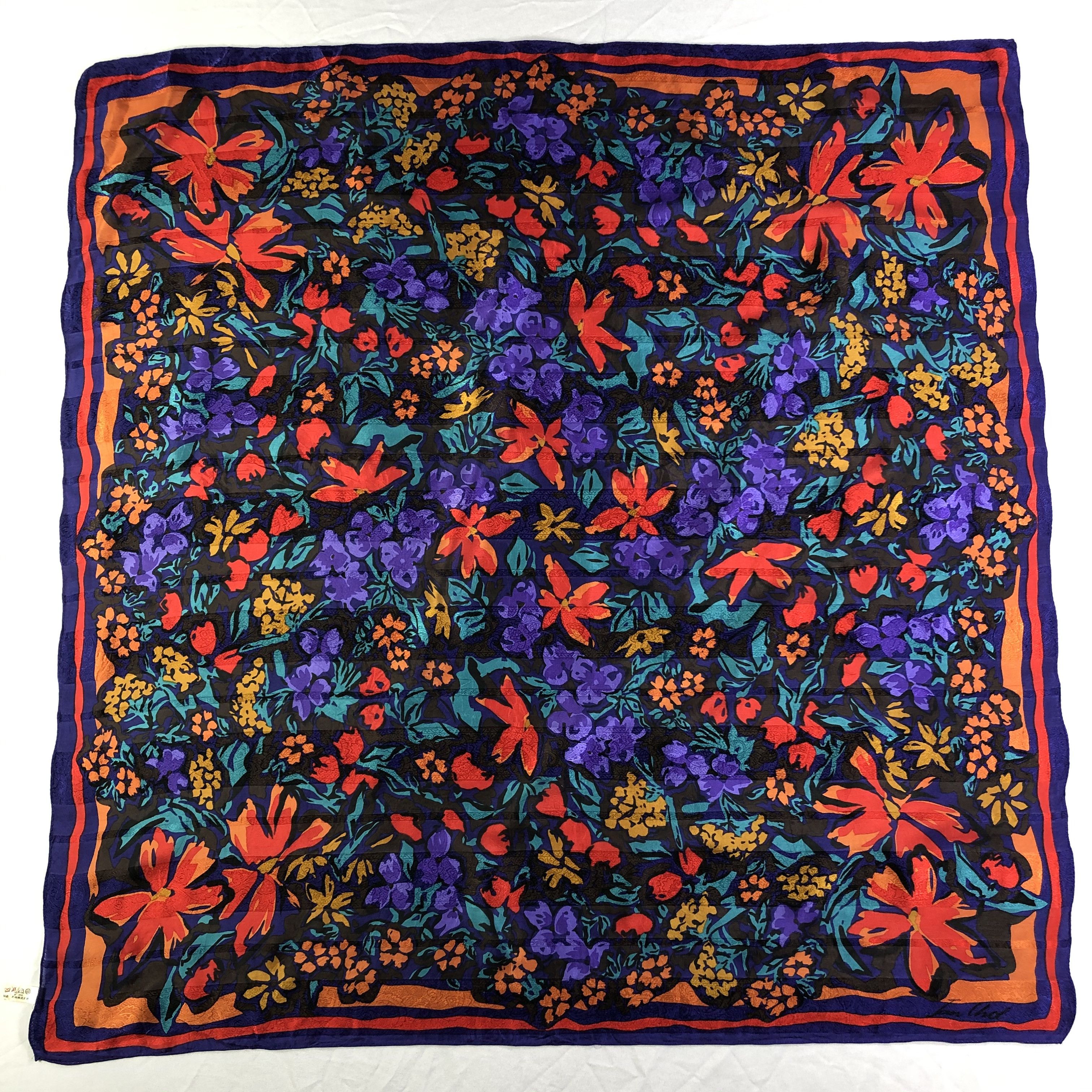Vintage Vintage Silk Scarf Size ONE SIZE - 2 Thumbnail