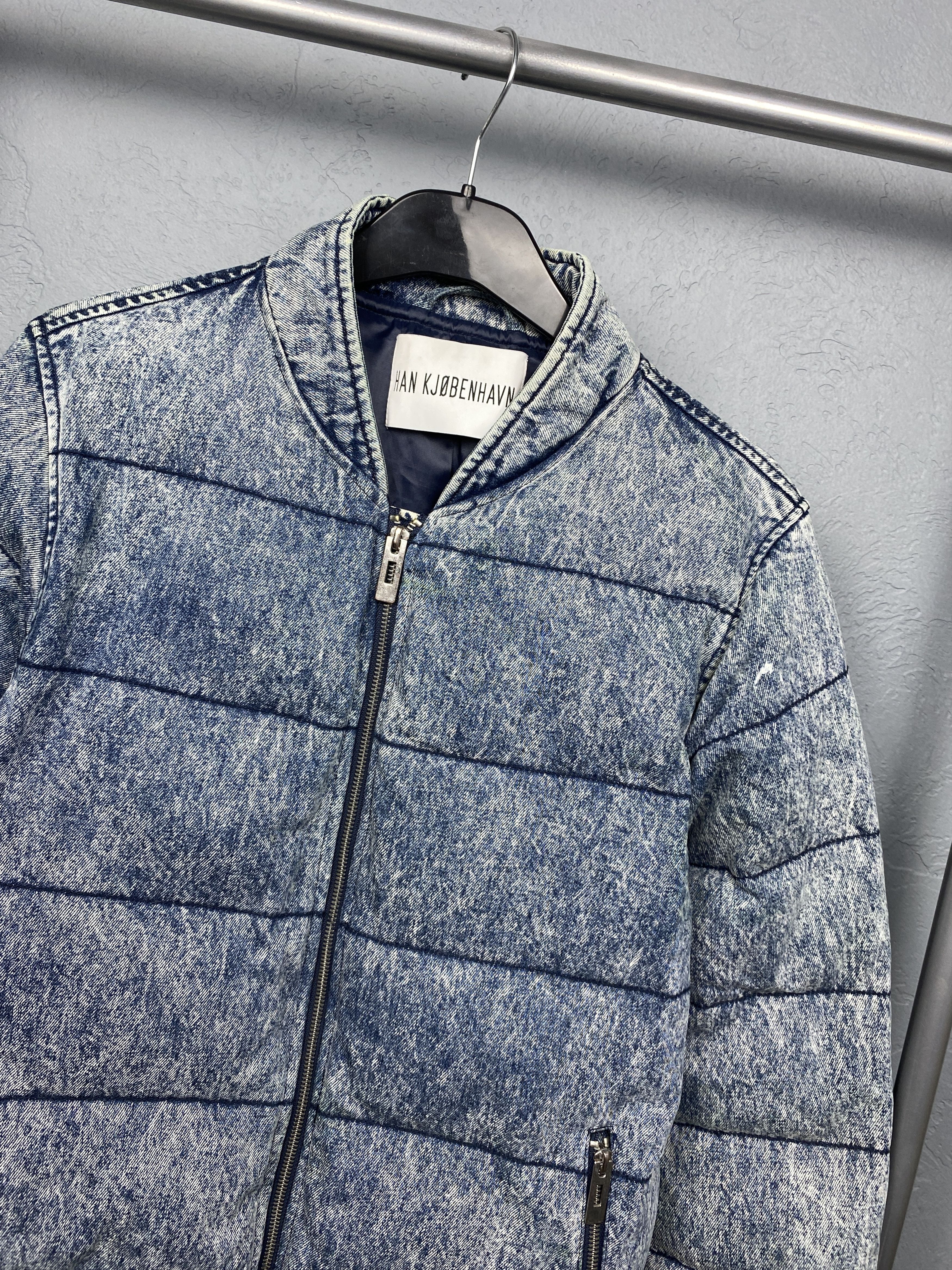 Han Kjobenhavn Han Kjobenhavn Mens Washed Denim Jacket Size US M / EU 48-50 / 2 - 2 Thumbnail