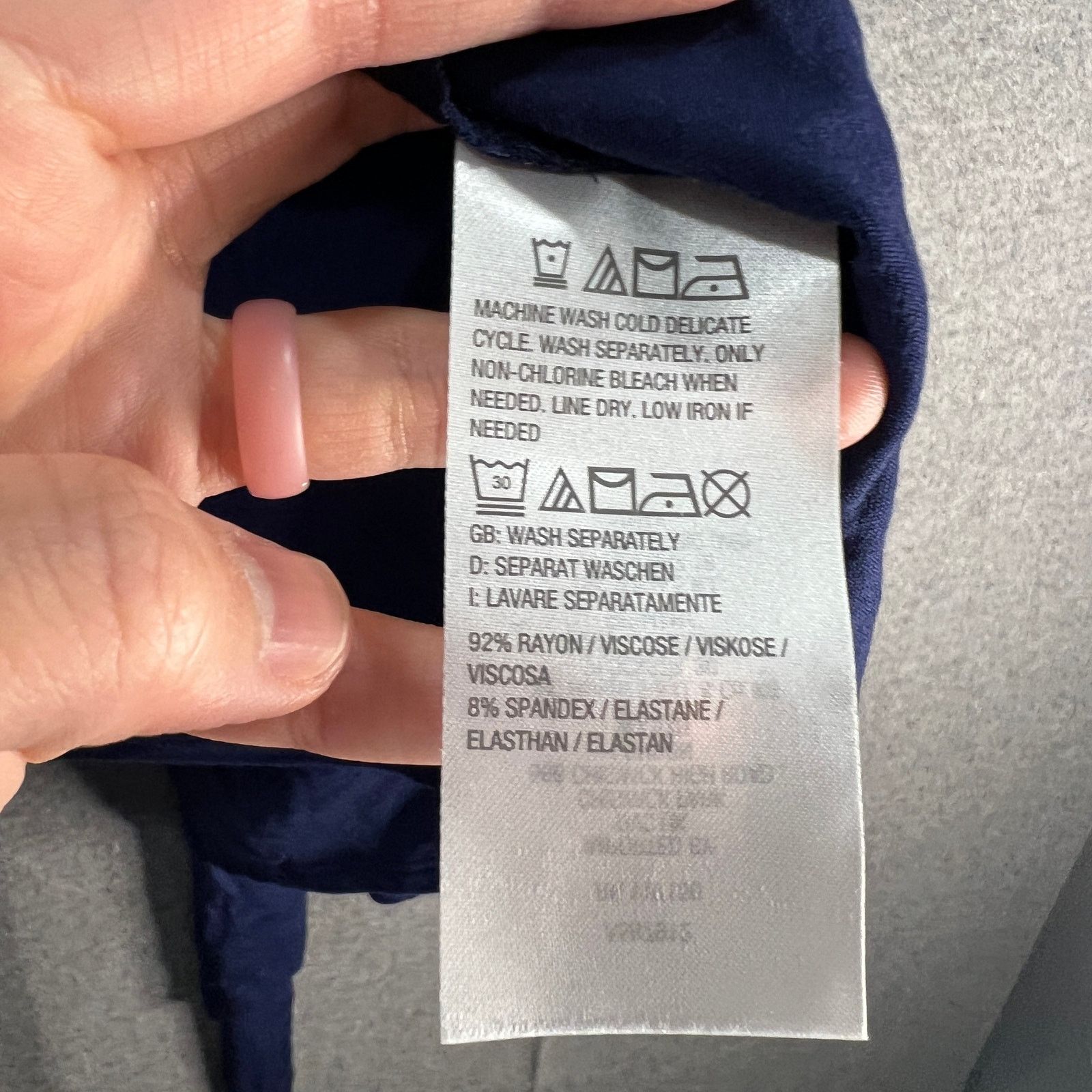 Other Belle by Kim Gravel Rayon Spandex Shrug Twilight, Large Size L / US 10 / IT 46 - 10 Thumbnail