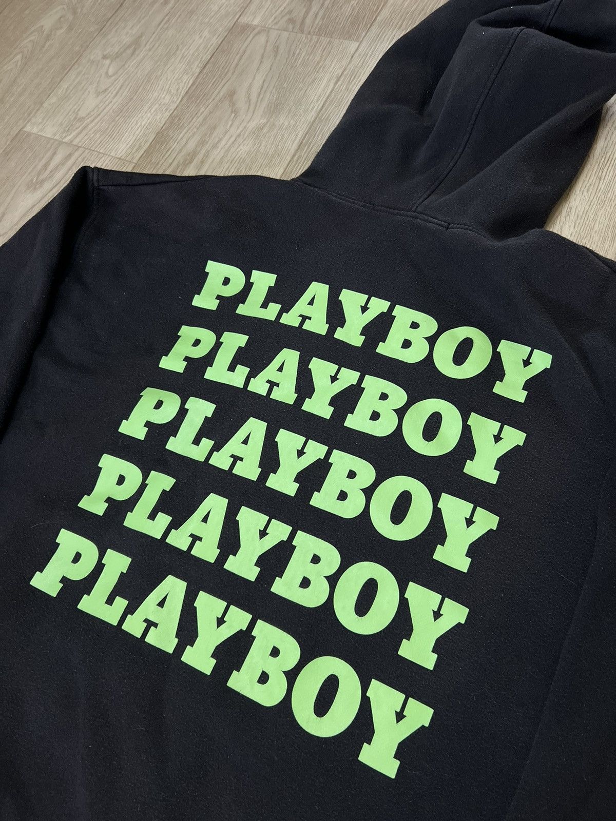 Playboy Vintage Washed Oversize Hoodie Playboy Missguided Size US L / EU 52-54 / 3 - 4 Thumbnail