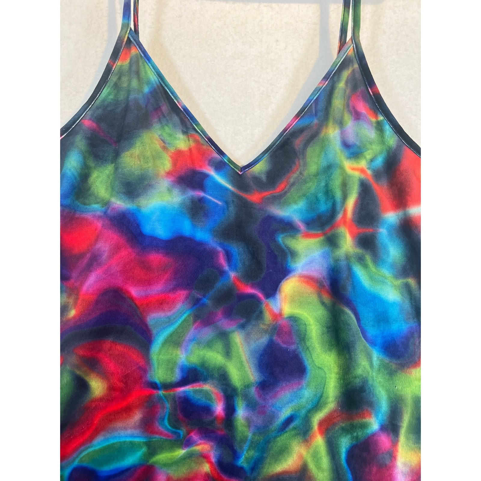 Hurley Hurley Nebula Mini-Dress Woman's M Tye Dye Adjustable Straps Size M / US 6-8 / IT 42-44 - 10 Thumbnail