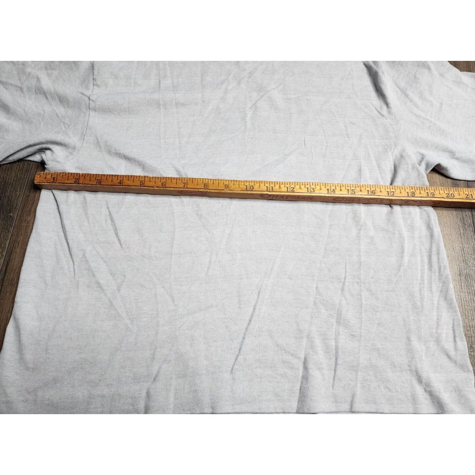 TEE JAYS VINTAGE 90s Tee Jays Cropped T Shirt Hand Painted Gray L Womens Size L / US 10 / IT 46 - 2 Thumbnail