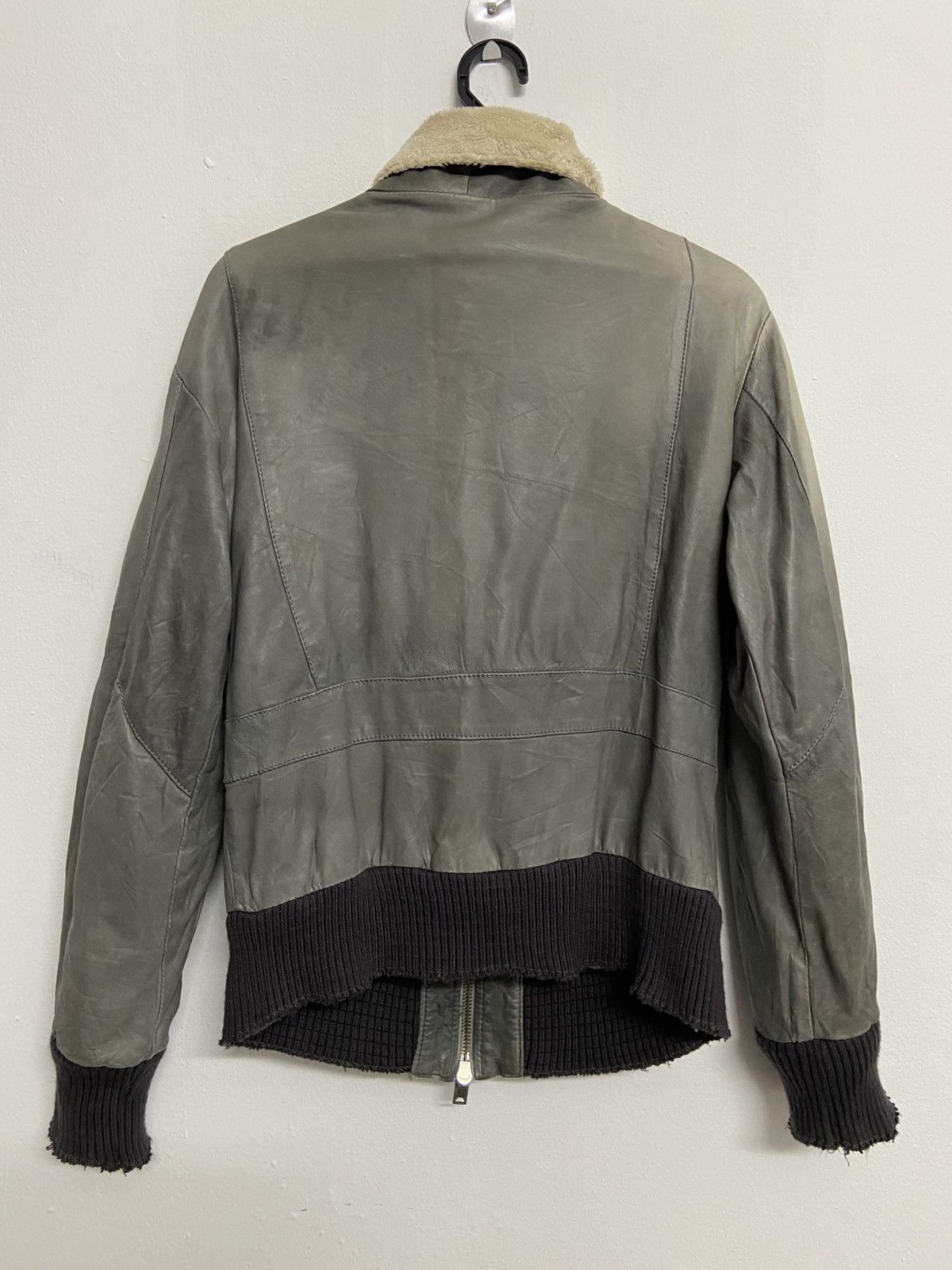 Giorgio Brato Giorgio Brato Leather Bomber Jacket Size 46 Size US S / EU 44-46 / 1 - 3 Thumbnail