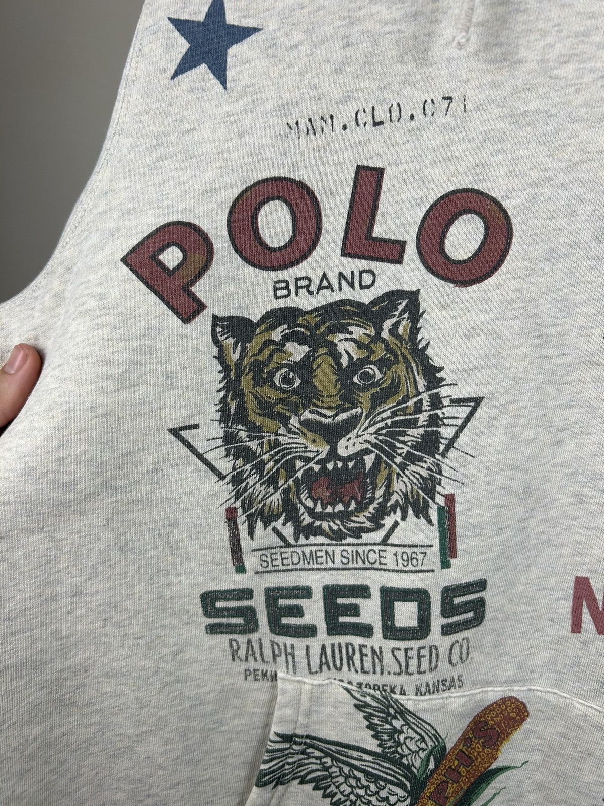 Polo Ralph Lauren Polo Ralph Lauren Saranac Lake Graphic Hoodie Size US XXL / EU 58 / 5 - 7 Thumbnail