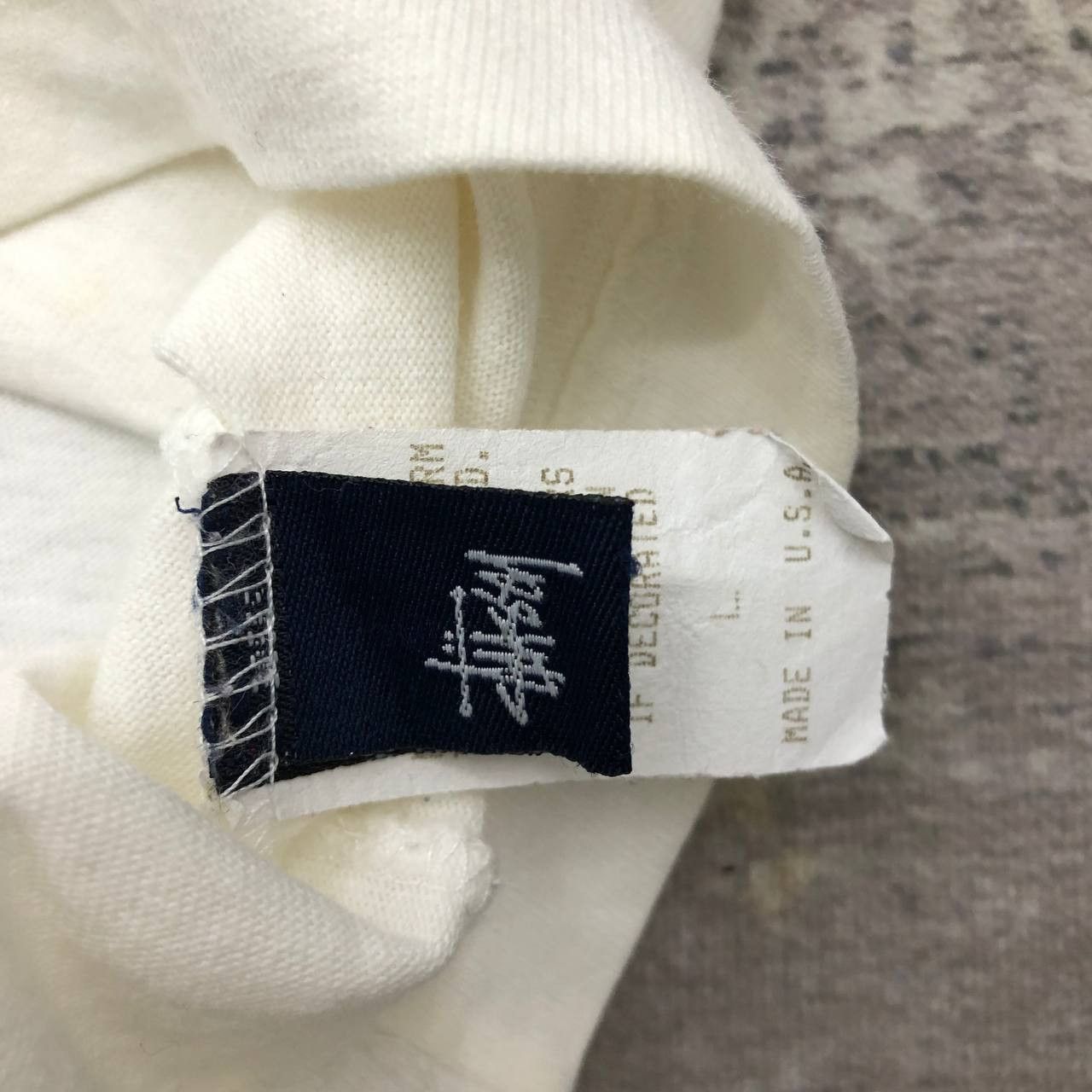 Stussy T371 90s USA STUSSY NO.22 LONGSLEEVE TEE Size US L / EU 52-54 / 3 - 7 Thumbnail
