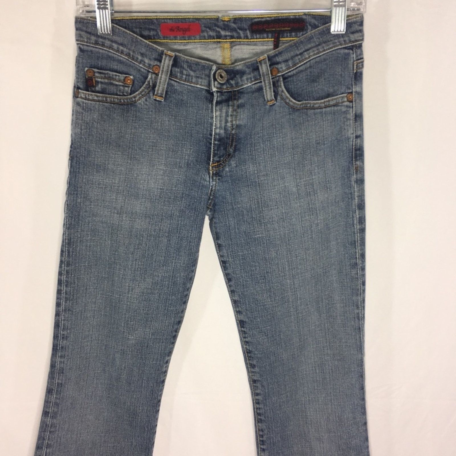 AG Adriano Goldschmied AG Adriano Goldschmied The Angel Jeans Boot Cut Size 27 Size 27" / US 4 / IT 40 - 7 Thumbnail