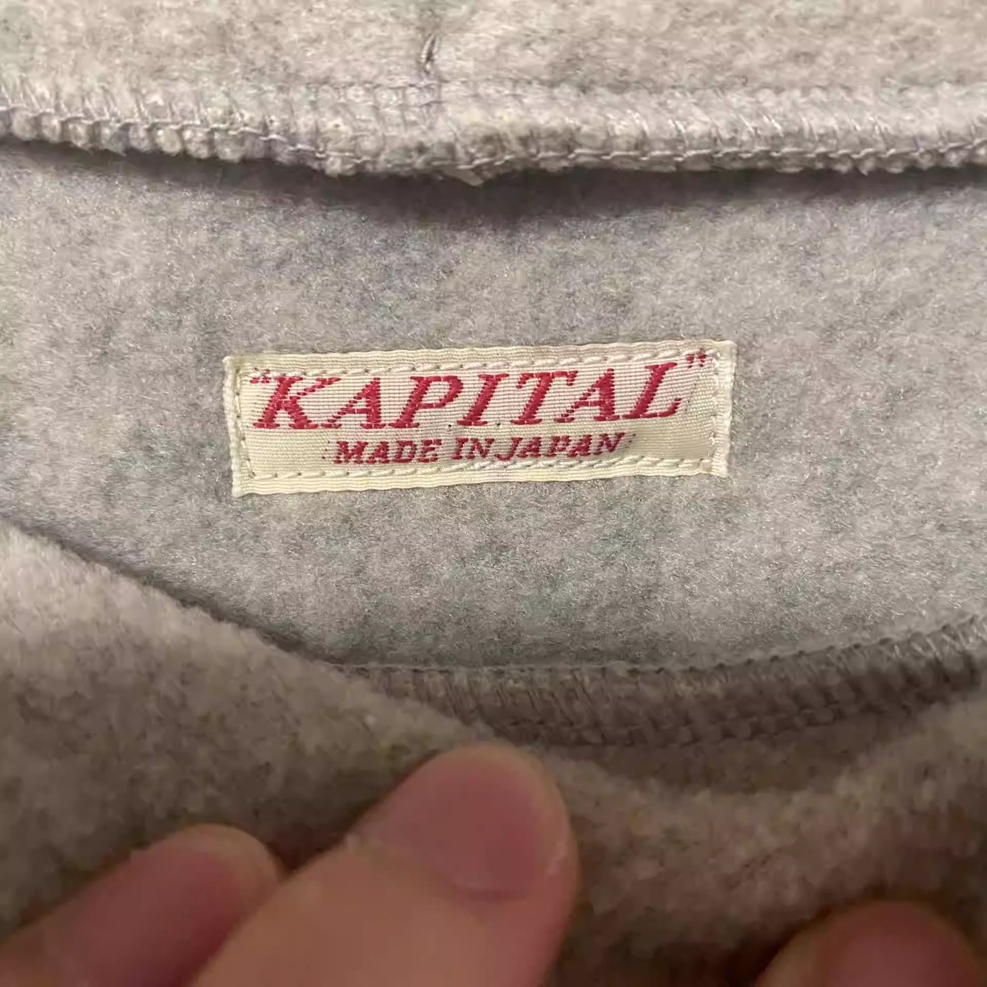 Kapital kapital Puffer Belt Reversible Turtleneck Sweatshirt Size US S / EU 44-46 / 1 - 2 Thumbnail