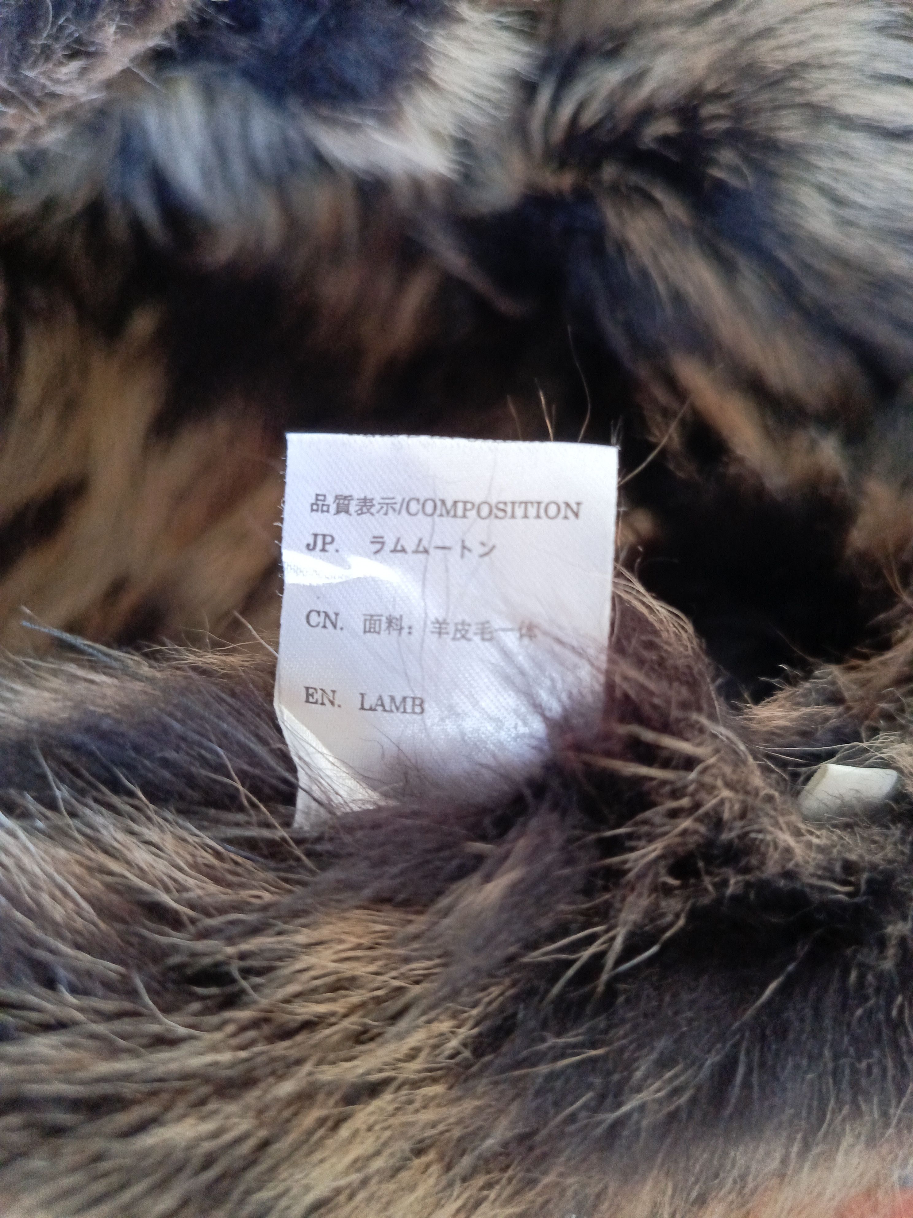 If Six Was Nine PATCHWORK Raccoon Fur Rabbit Leather Jacket Size US S / EU 44-46 / 1 - 5 Thumbnail