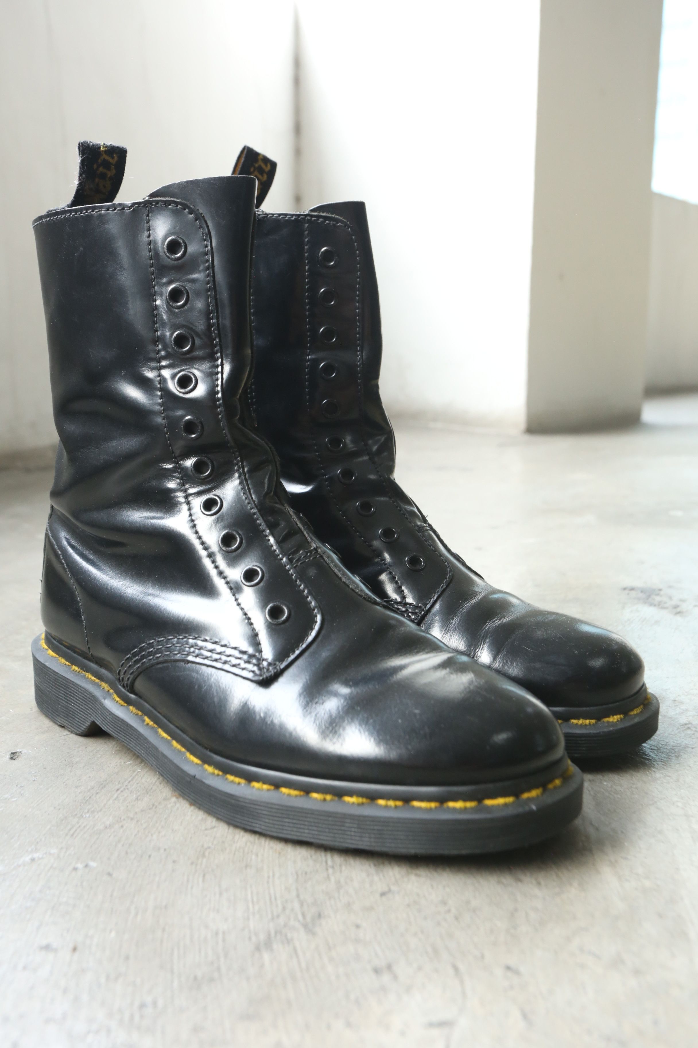 Dr. Martens × Vetements Vetements - Dr. Martens - S/S 17 - "Border Line" 1490 Boots Size US 9 / EU 42 - 2 Thumbnail