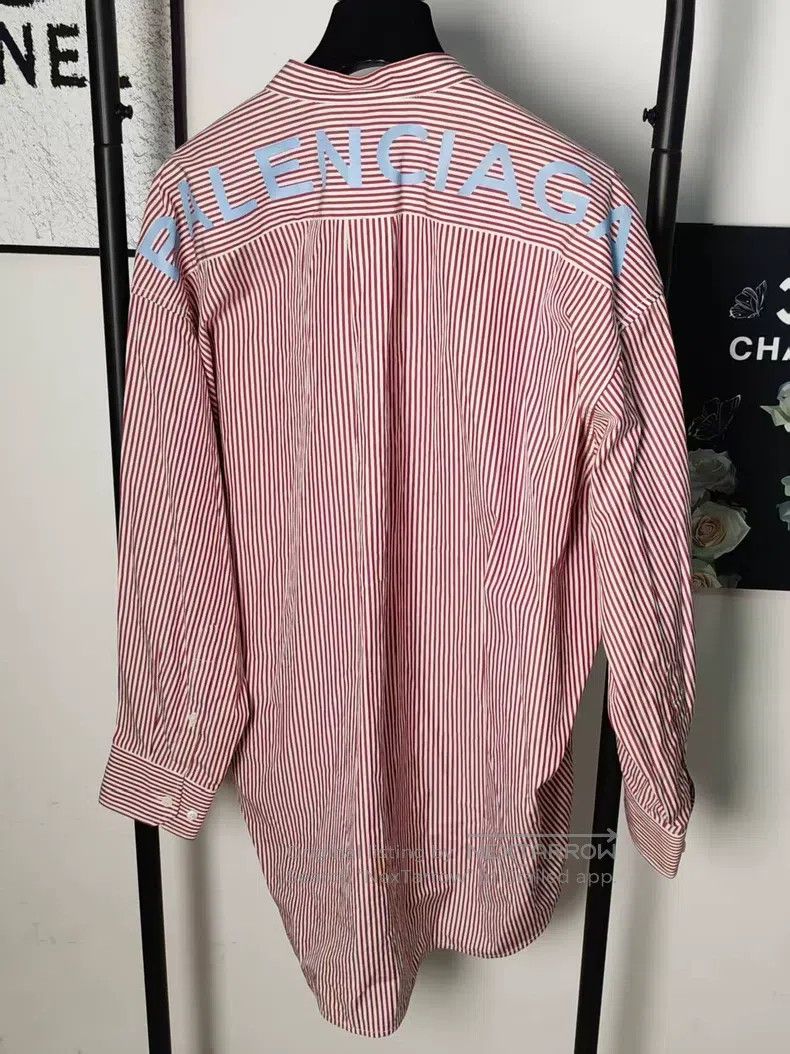Balenciaga Balenciaga size 36 Striped Shirt Size M / US 6-8 / IT 42-44 - 2 Thumbnail