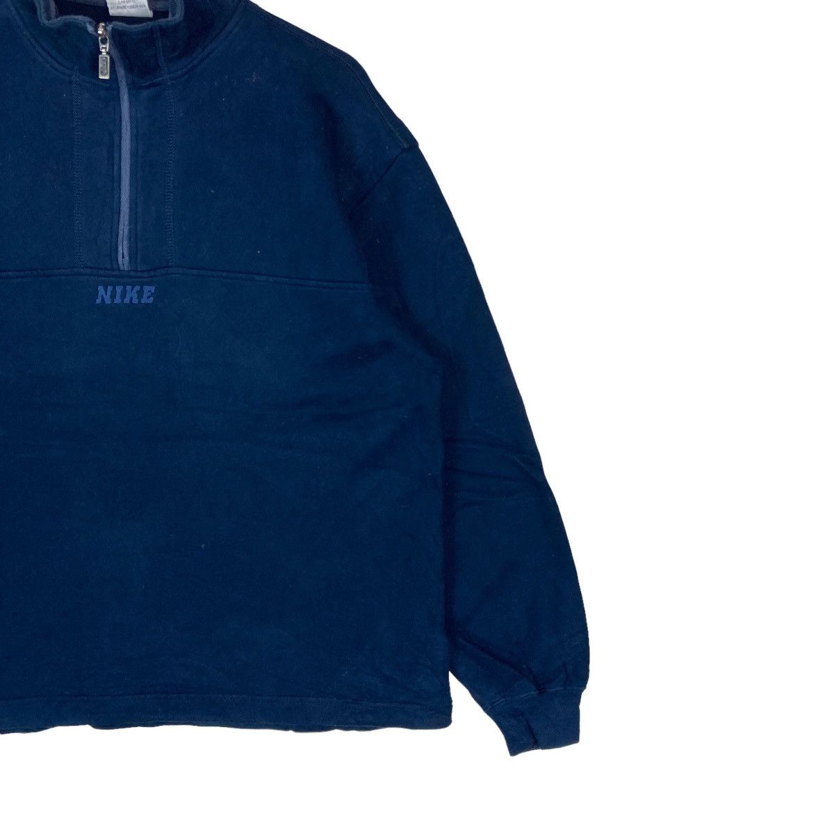 Nike Nike BOX Logo Quarter Zip Pullover Jumper Sweatshirt Size US M / EU 48-50 / 2 - 4 Thumbnail