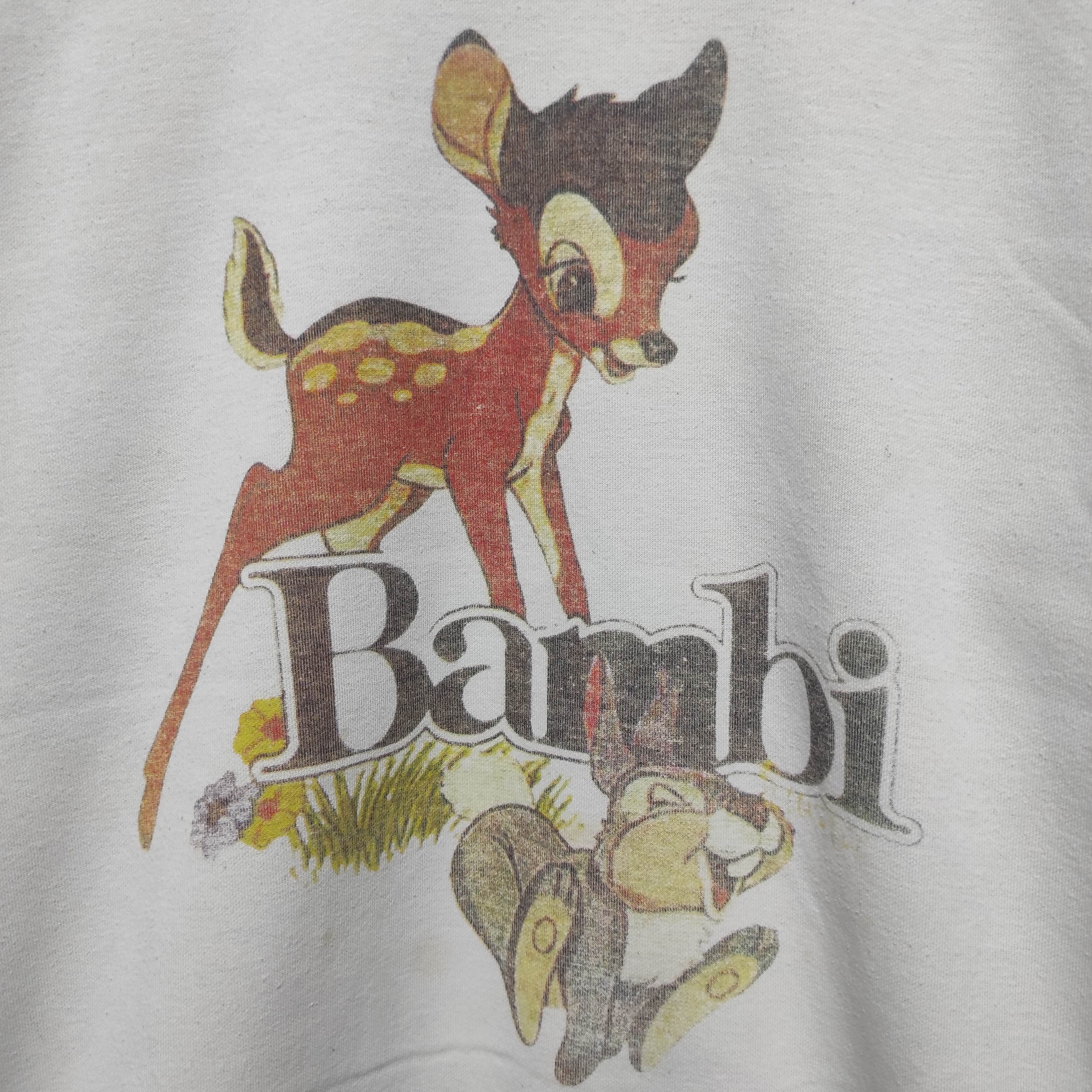 Cartoon Network Vinatge Botleg Bambi Sweatshirt Size US M / EU 48-50 / 2 - 3 Thumbnail