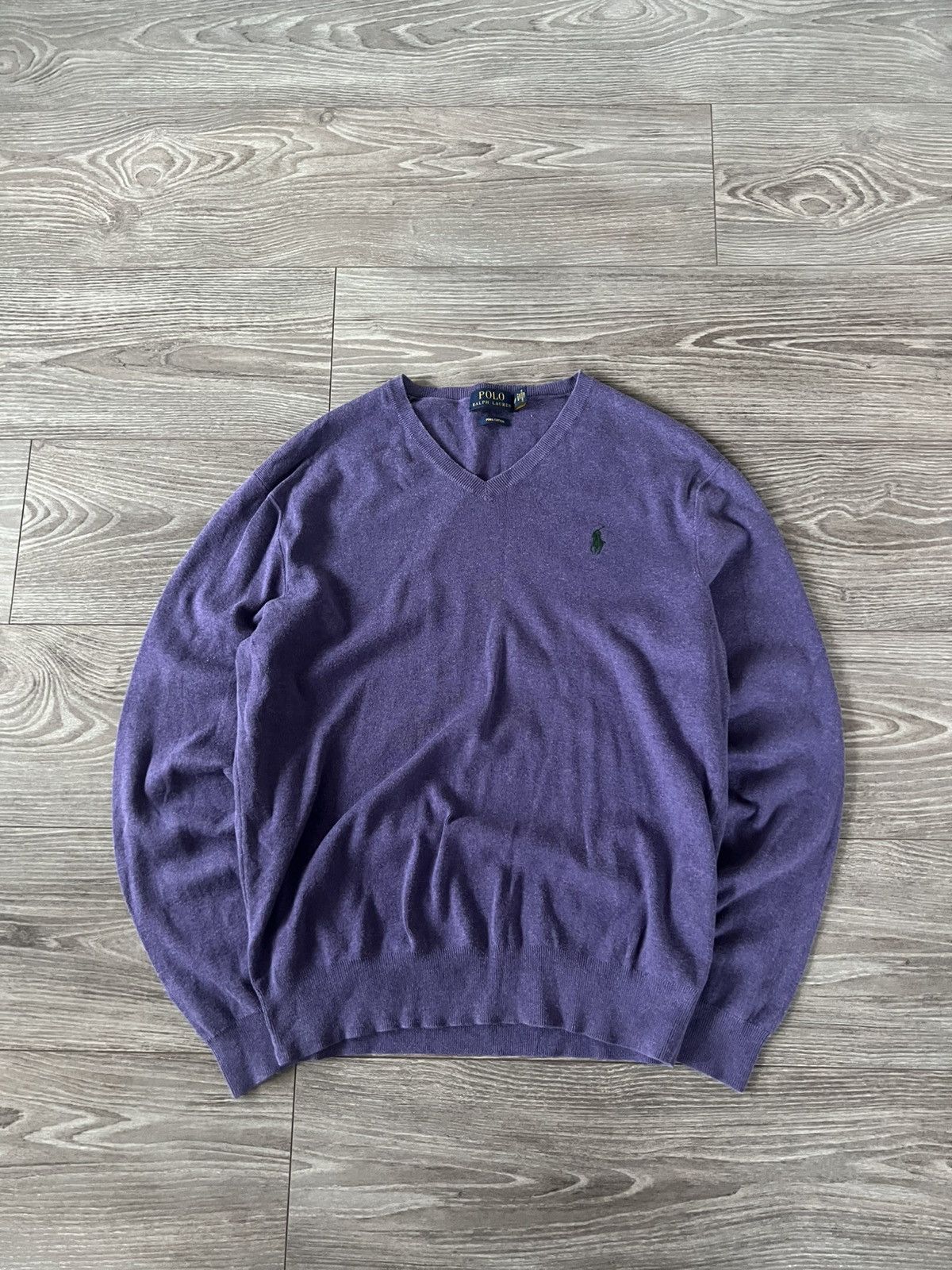 Designer × Polo Ralph Lauren × Ralph Lauren Polo Ralph Lauren RRL Pima Cotton Casual Sweater Size US M / EU 48-50 / 2 - 11 Thumbnail