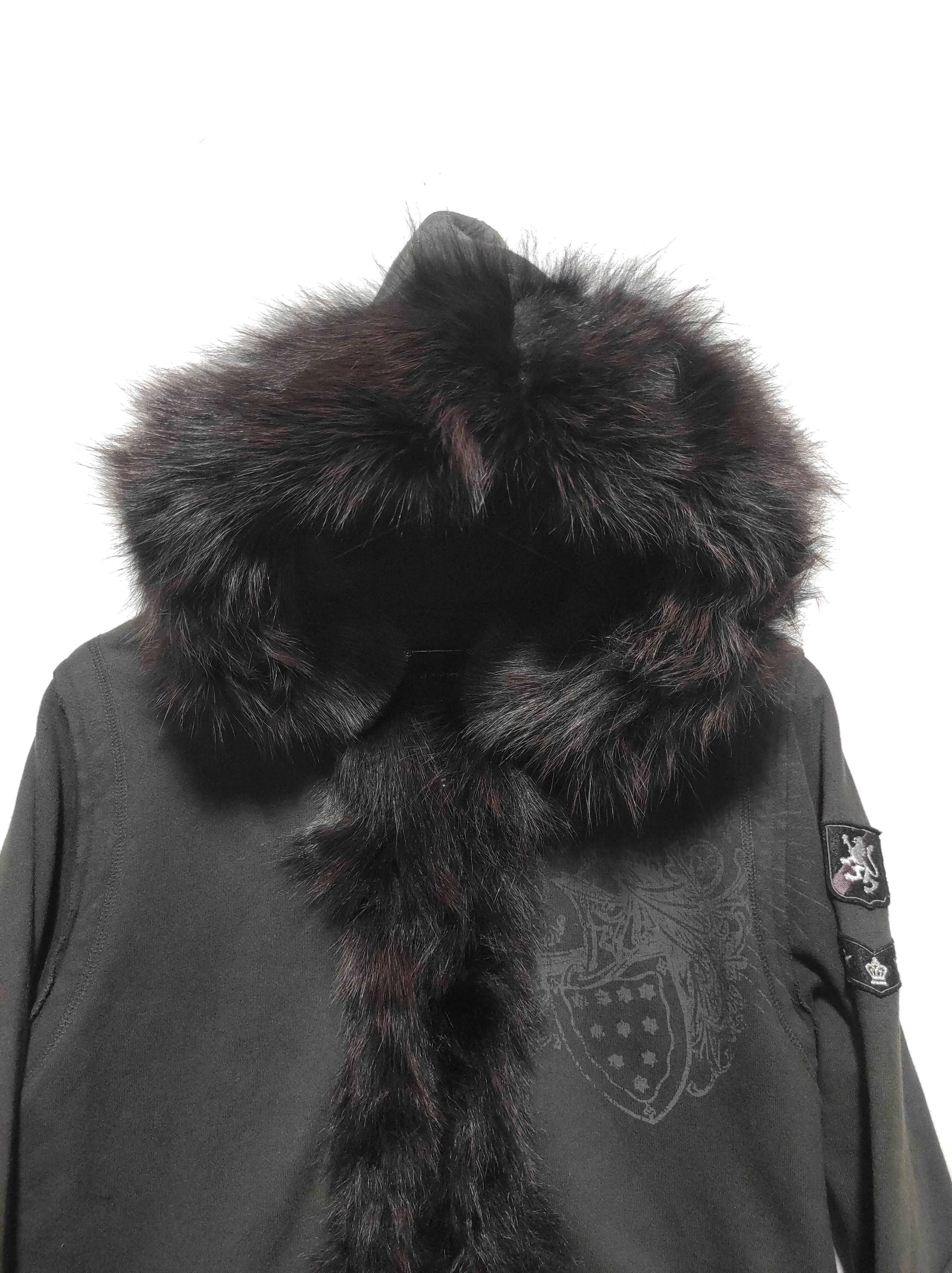 Hysteric Glamour × If Six Was Nine × Le Grande Bleu (L.G.B.) ❌SOLD❌291295=Homme Zip Fur Hoodie IfSixWasNine LGB style Size US M / EU 48-50 / 2 - 5 Thumbnail