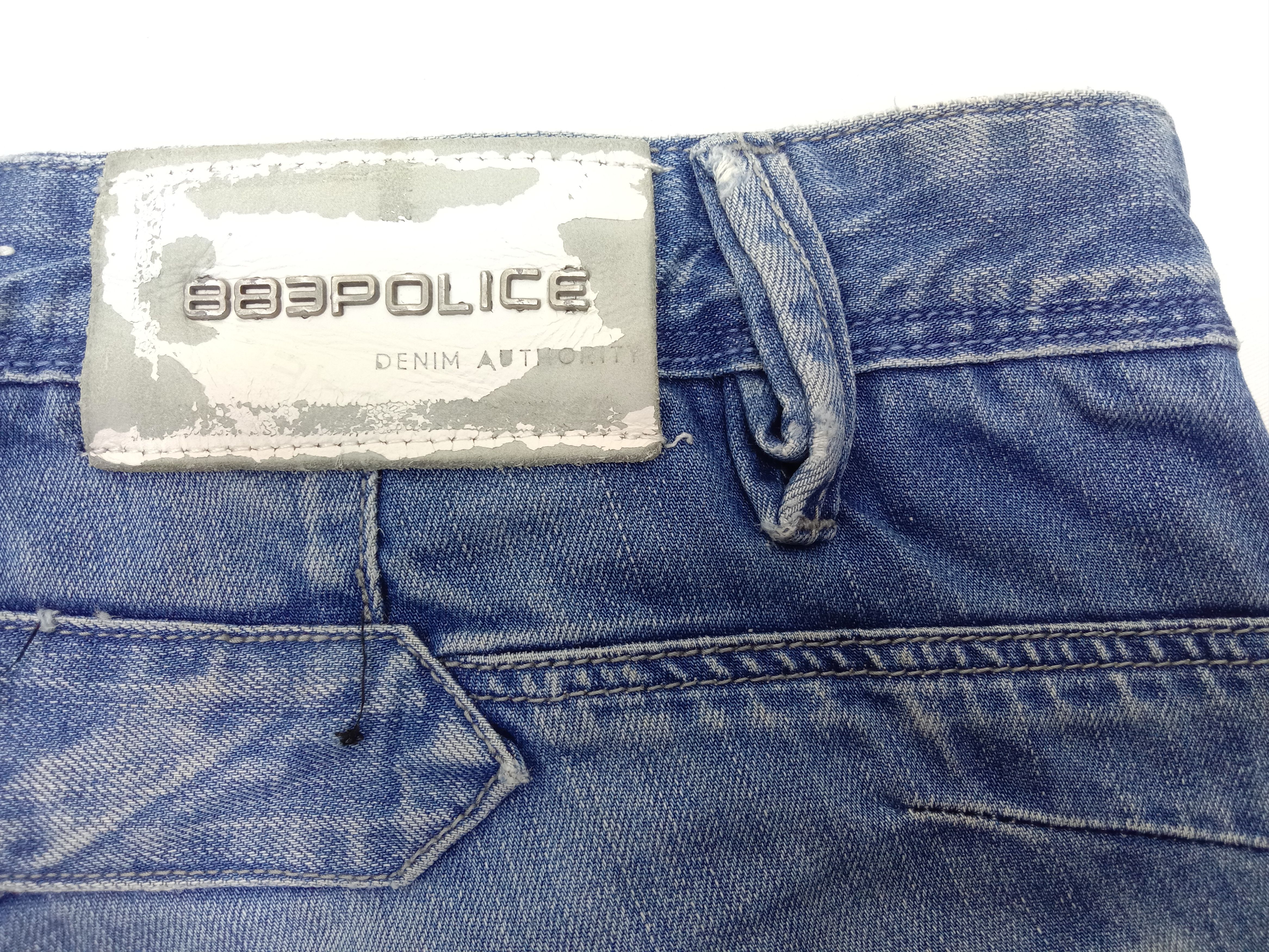 Japanese Brand Vintage Police Multi Pocket Blue Wash Jeans Size US 34 / EU 50 - 13 Thumbnail