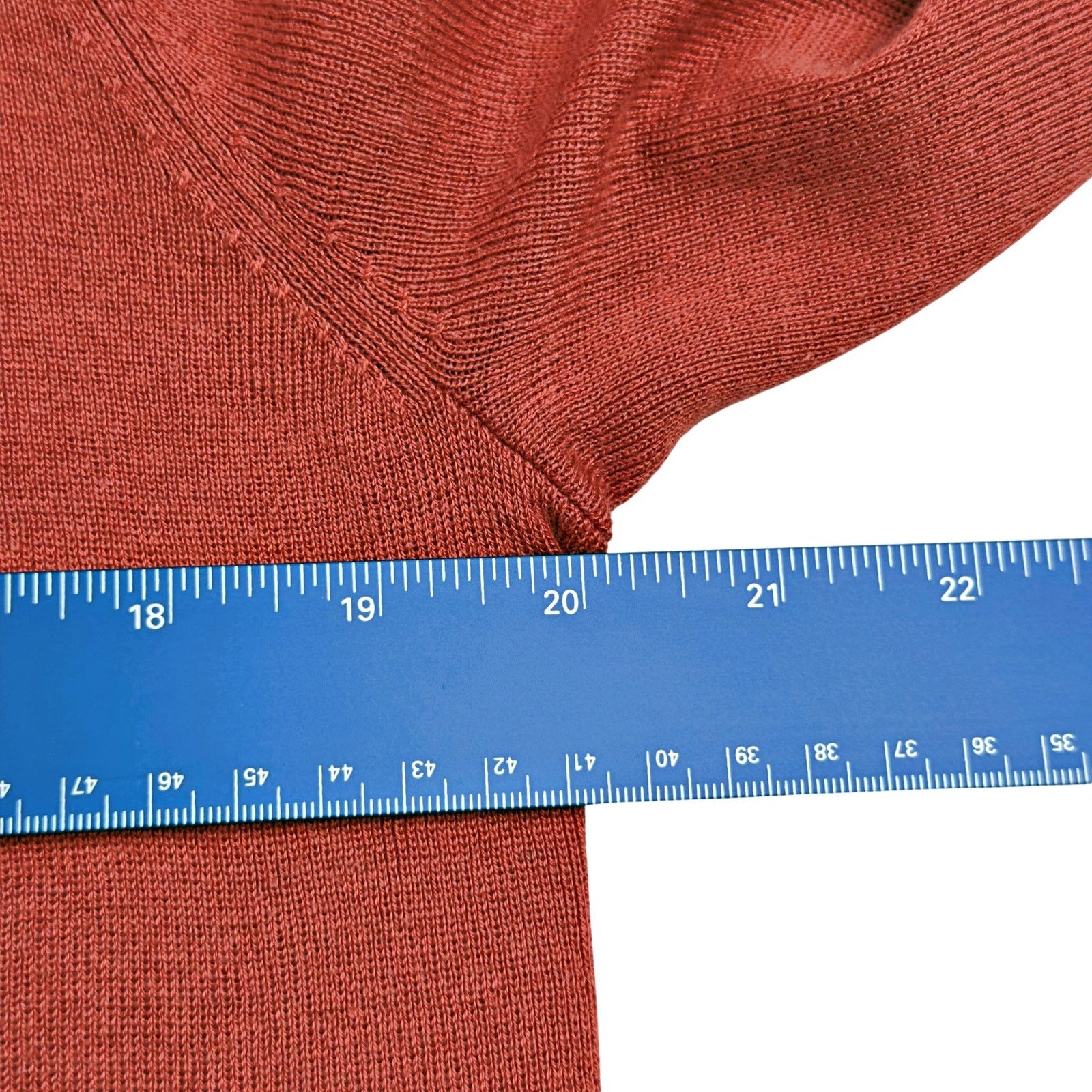 Eileen Fisher EILEEN FISHER Orange Silk Org Cotton Open Front Cardigan Size M / US 6-8 / IT 42-44 - 5 Thumbnail