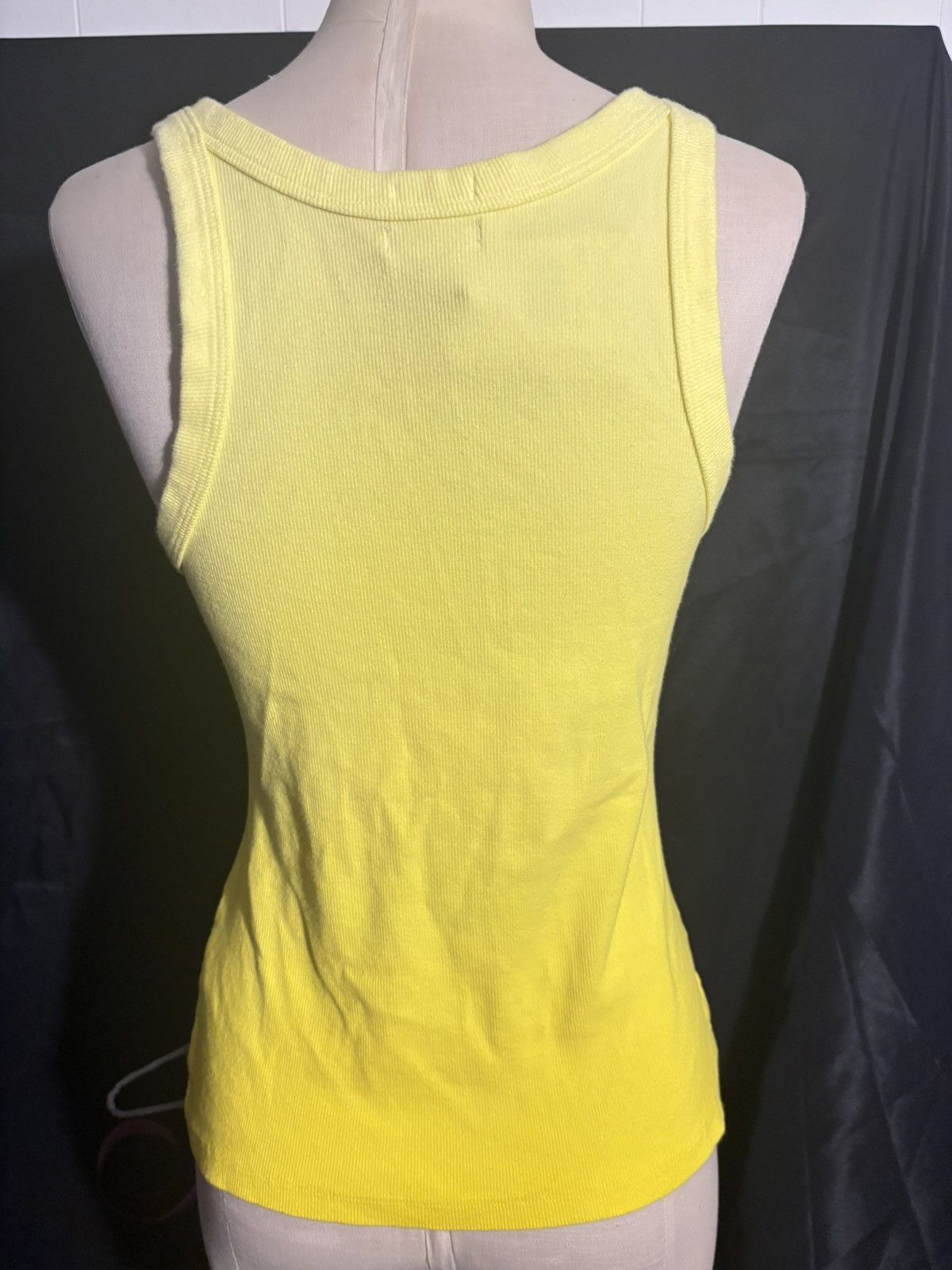 MOTHER Mother yellow tank Top Size S / US 4 / IT 40 - 4 Thumbnail