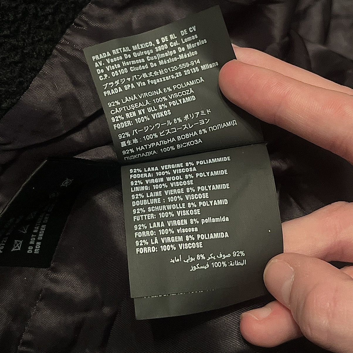 Prada wool coat