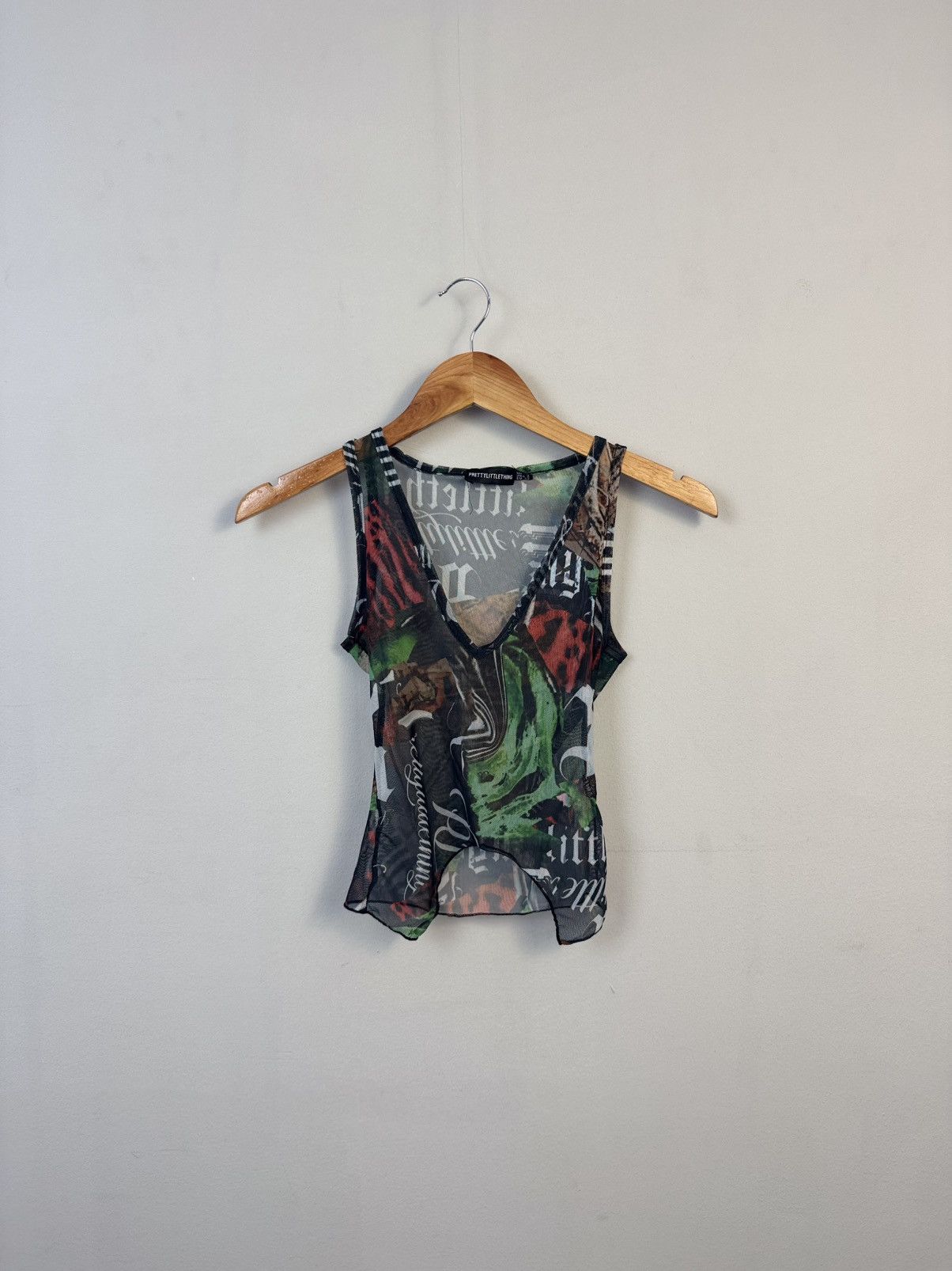 Japanese Brand × Vintage Vintage Mesh Tank Top Size S / US 4 / IT 40 - 1 Thumbnail