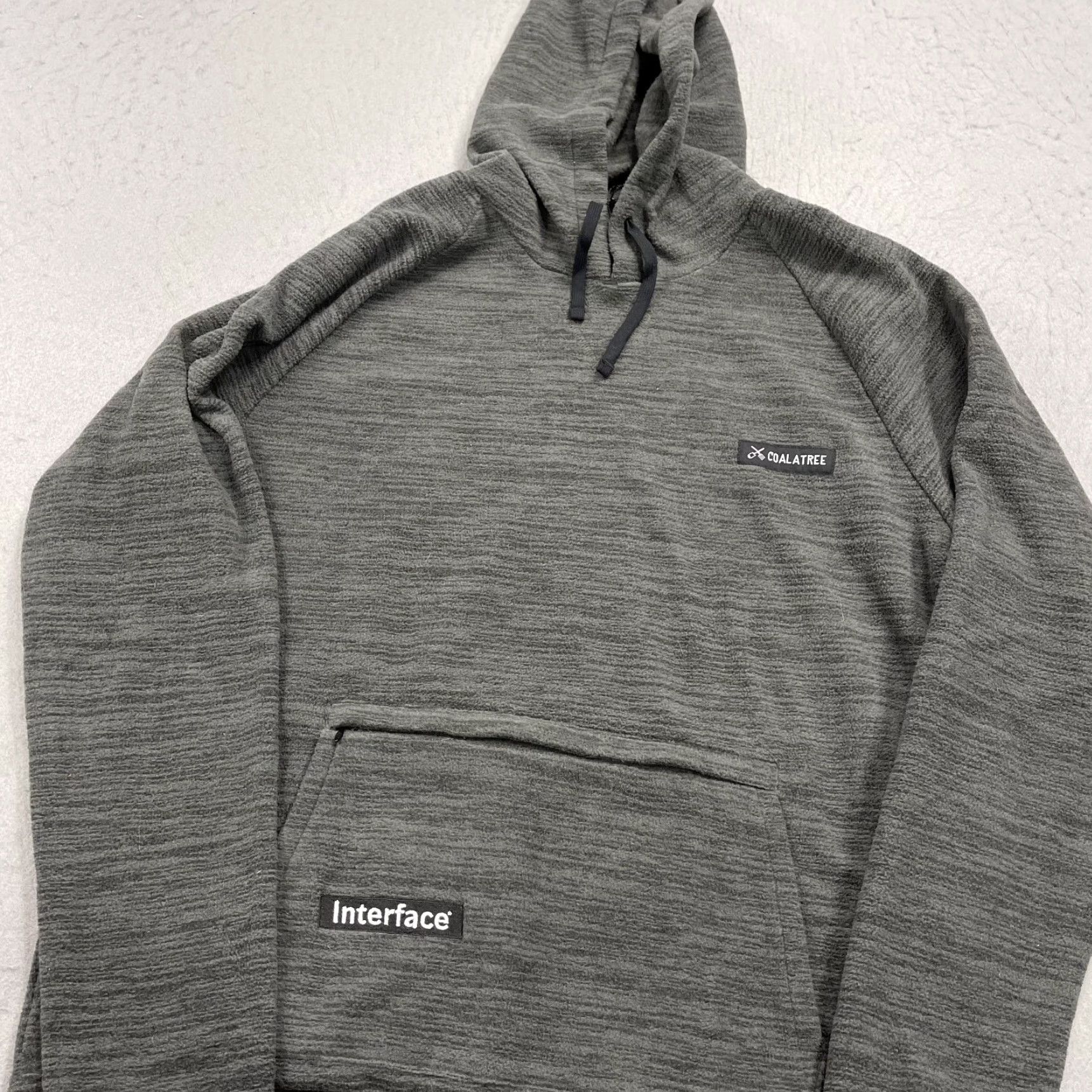 Vintage Colaatree Hoodie Mens Small Gray Evolution Infrared Fleece Pullover Sweatshirt Size US S / EU 44-46 / 1 - 3 Thumbnail