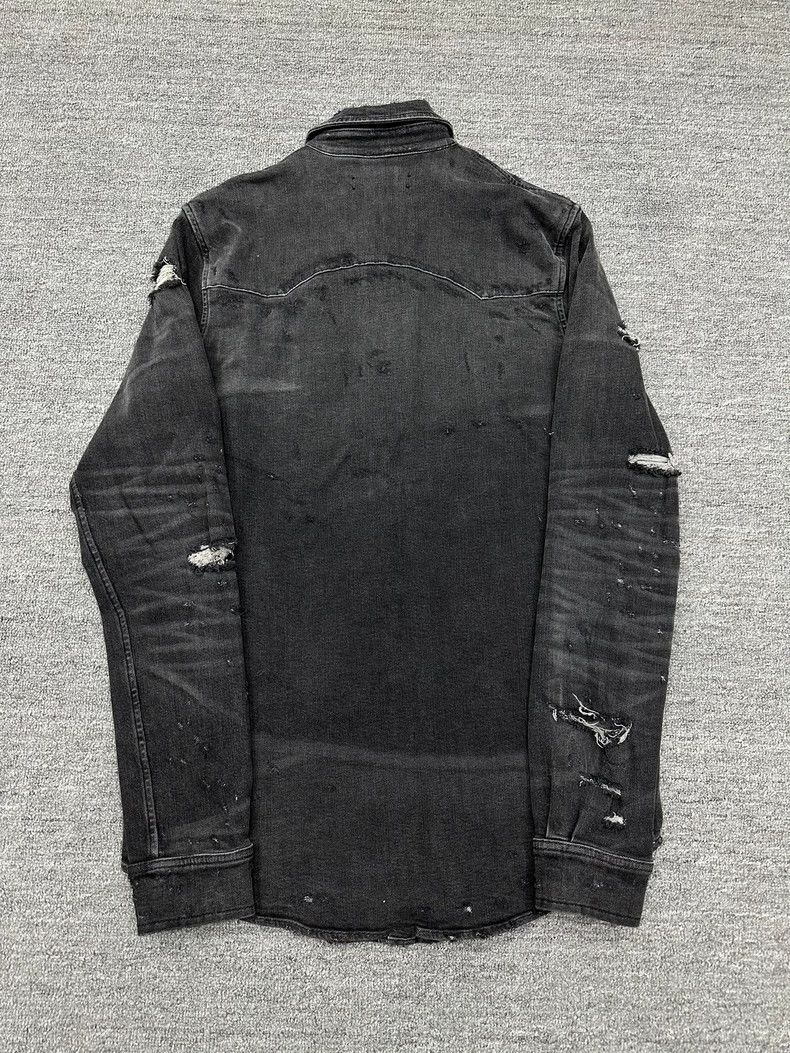 Amiri Amiri Destroy the shirt jacket 2501-Nextarrow Size US L / EU 52-54 / 3 - 2 Thumbnail