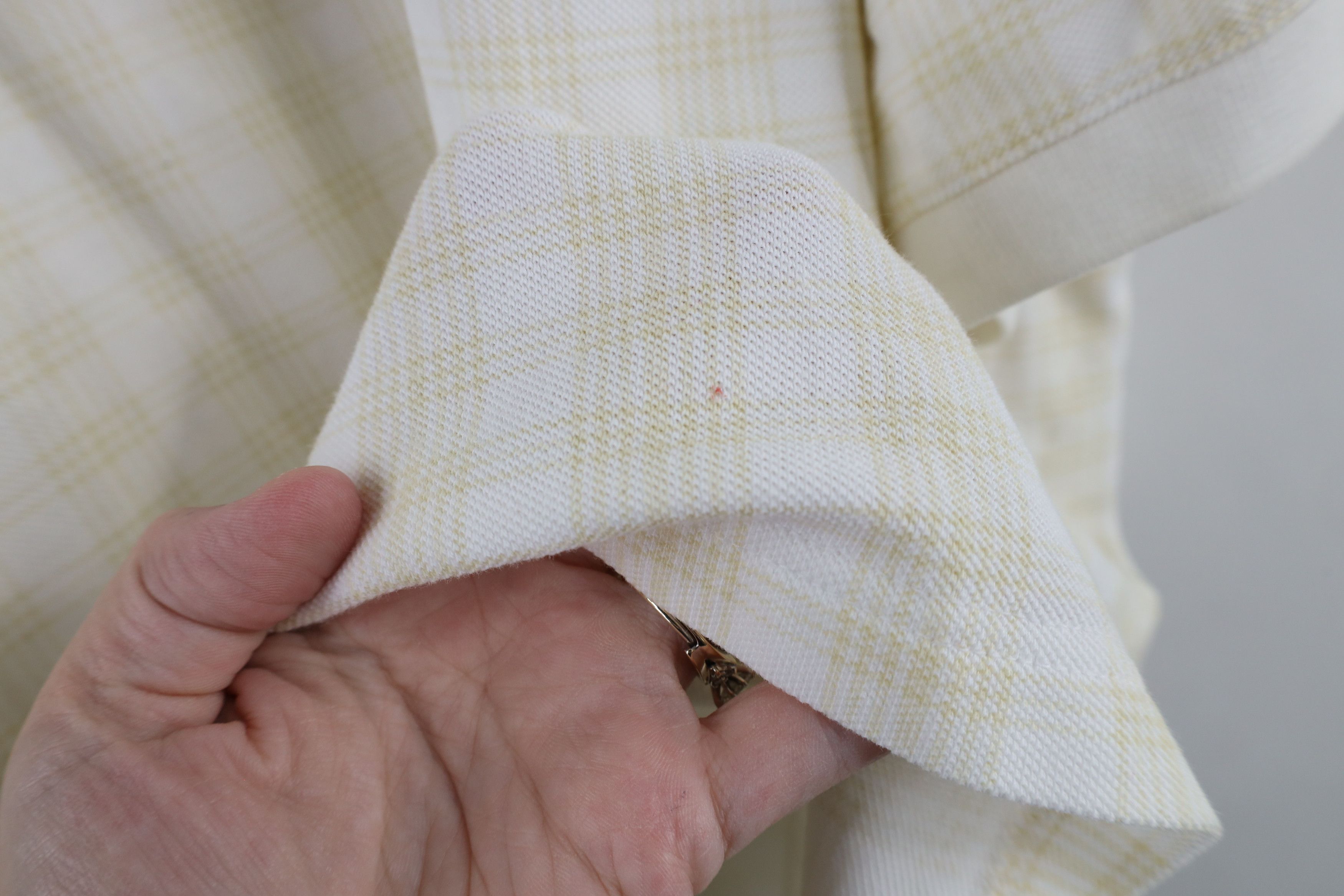 Vintage Vintage 90s Streetwear Plaid Pique Cotton Golf Polo Shirt Size US XXL / EU 58 / 5 - 4 Thumbnail