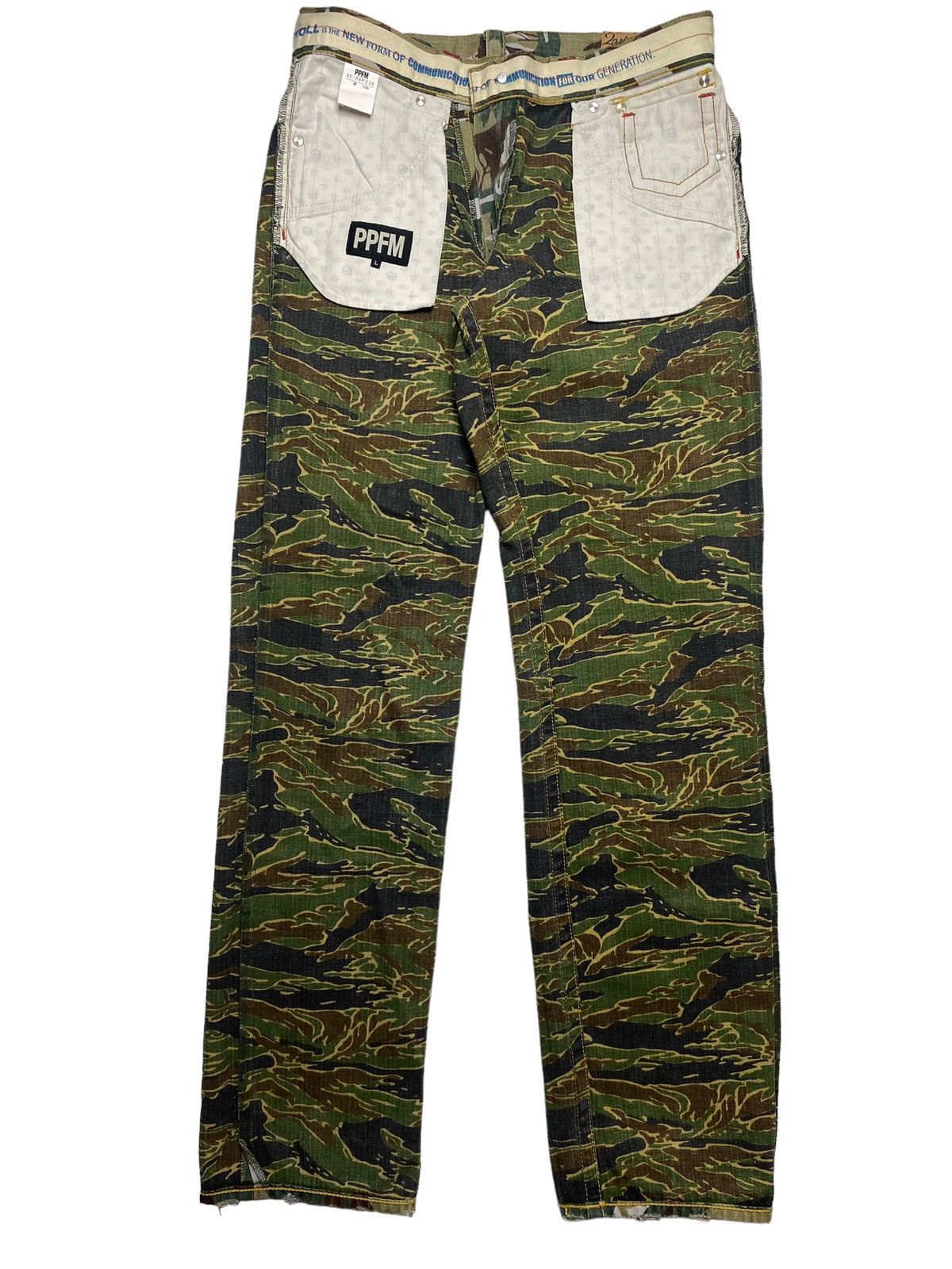 PPFM 2005 PPFM - 20th Anniversary Painter Camo & Tiger Camo Pants Size US 30 / EU 46 - 2 Thumbnail