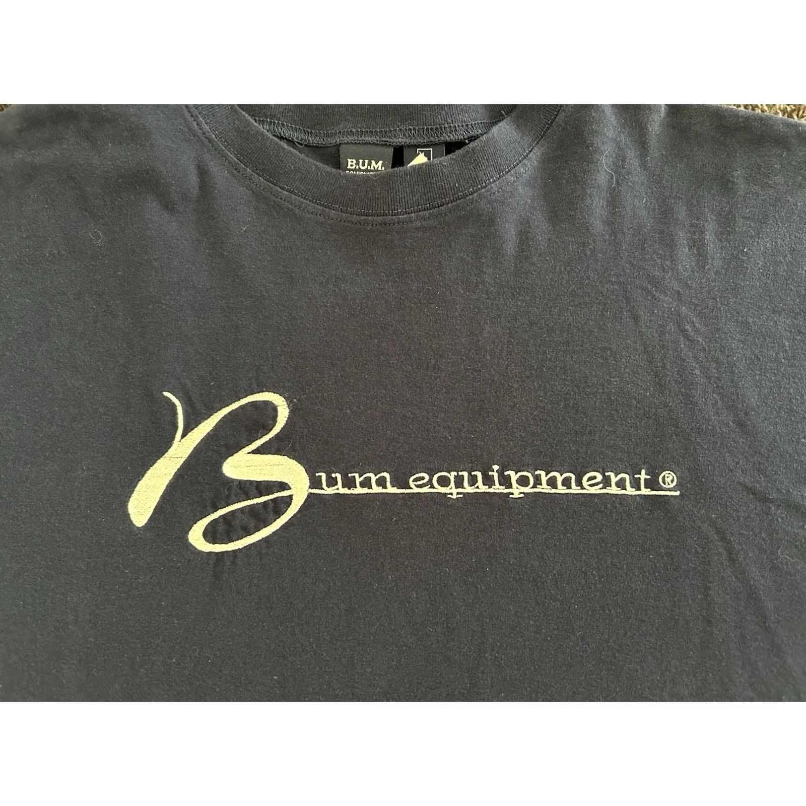 Vintage VINTAGE B.U.M. Equipment Women’s T-Shirt Shirt L Navy Boys? Size L / US 10 / IT 46 - 3 Thumbnail