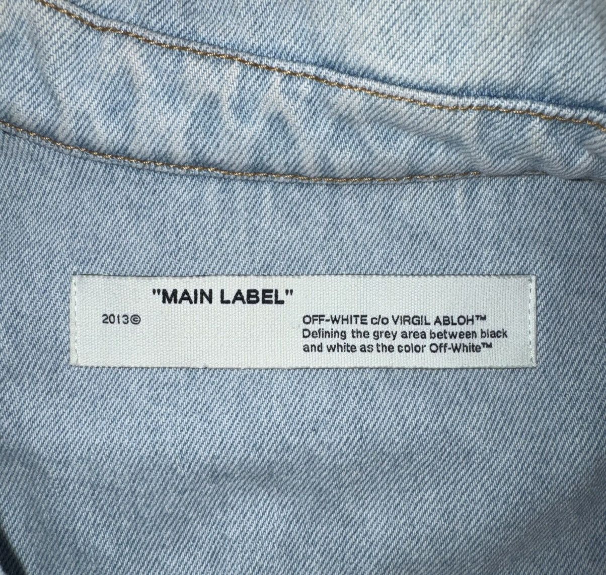 Off-White Off White Denim Jacket Size US L / EU 52-54 / 3 - 2 Thumbnail