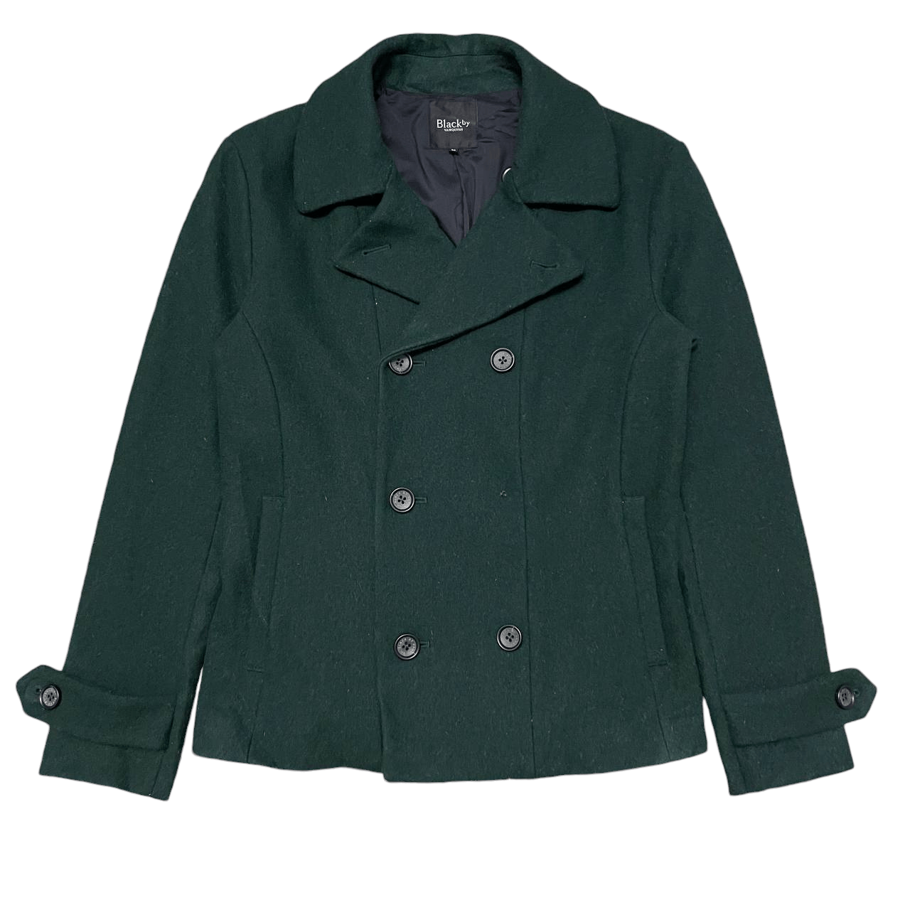 Vanquish Black by Vanquish Wool Peacoat Size US M / EU 48-50 / 2 - 1 Thumbnail