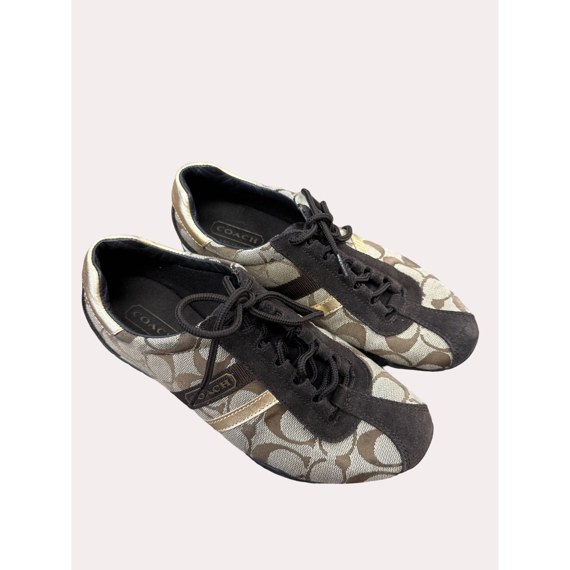 Coach Coach Katelyn women’s brown sneakers shoes 7M SKU 6166 Size US 7 / IT 37 - 9 Thumbnail