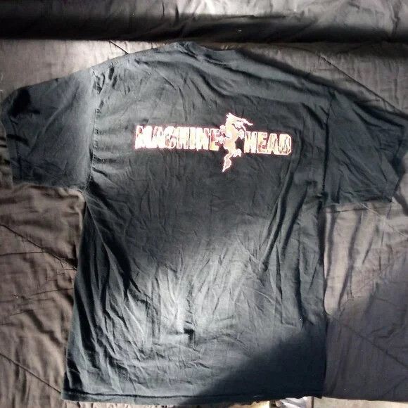 Band Tees × Vintage Vintage Machine Head Supercharger T-Shirt Size US XL / EU 56 / 4 - 6 Thumbnail