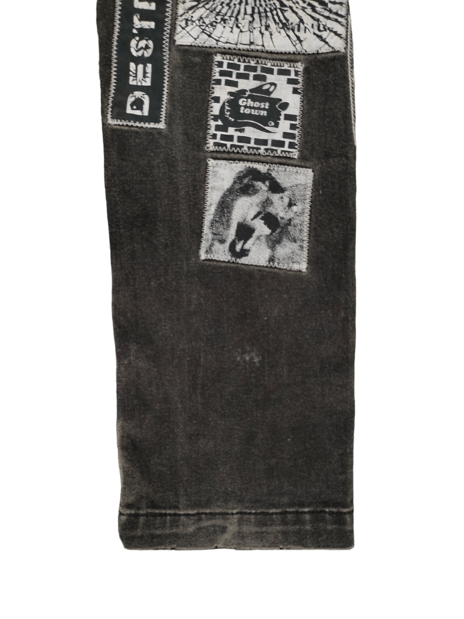 Diesel × If Six Was Nine × Undercover Diesel Jeans Patches Distress Faded Punk Undercover Style Size US 32 / EU 48 - 14 Thumbnail