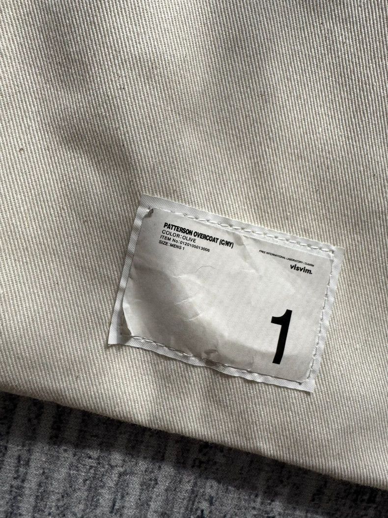 Visvim VISVIM 20SS PATTERSON OVER COAT (C/NY)-2506 Size US S / EU 44-46 / 1 - 4 Thumbnail