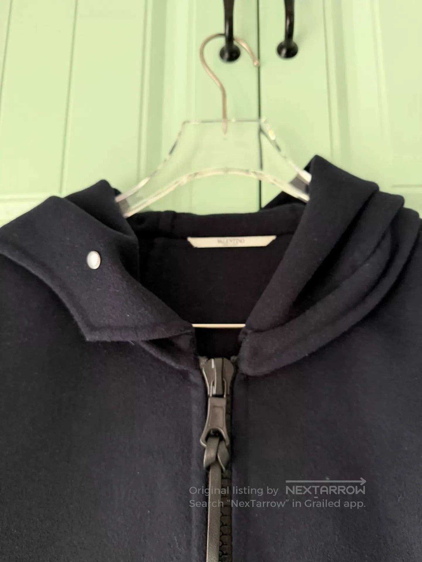 Valentino Valentino Hooded Wool Jacket. Size US M / EU 48-50 / 2 - 7 Thumbnail
