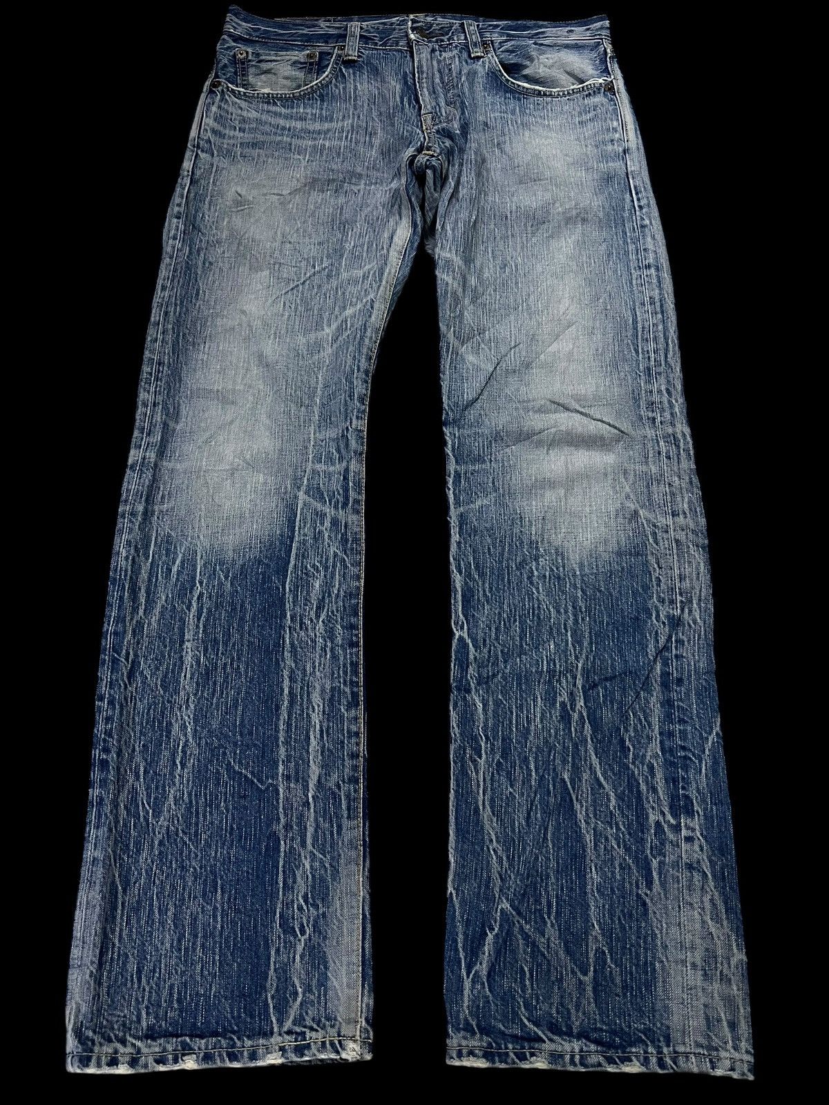 Japanese Brand 💥Rare💥Edwin 503 Honeycomb Faded Jean Very Rare Size US 34 / EU 50 - 1 Thumbnail