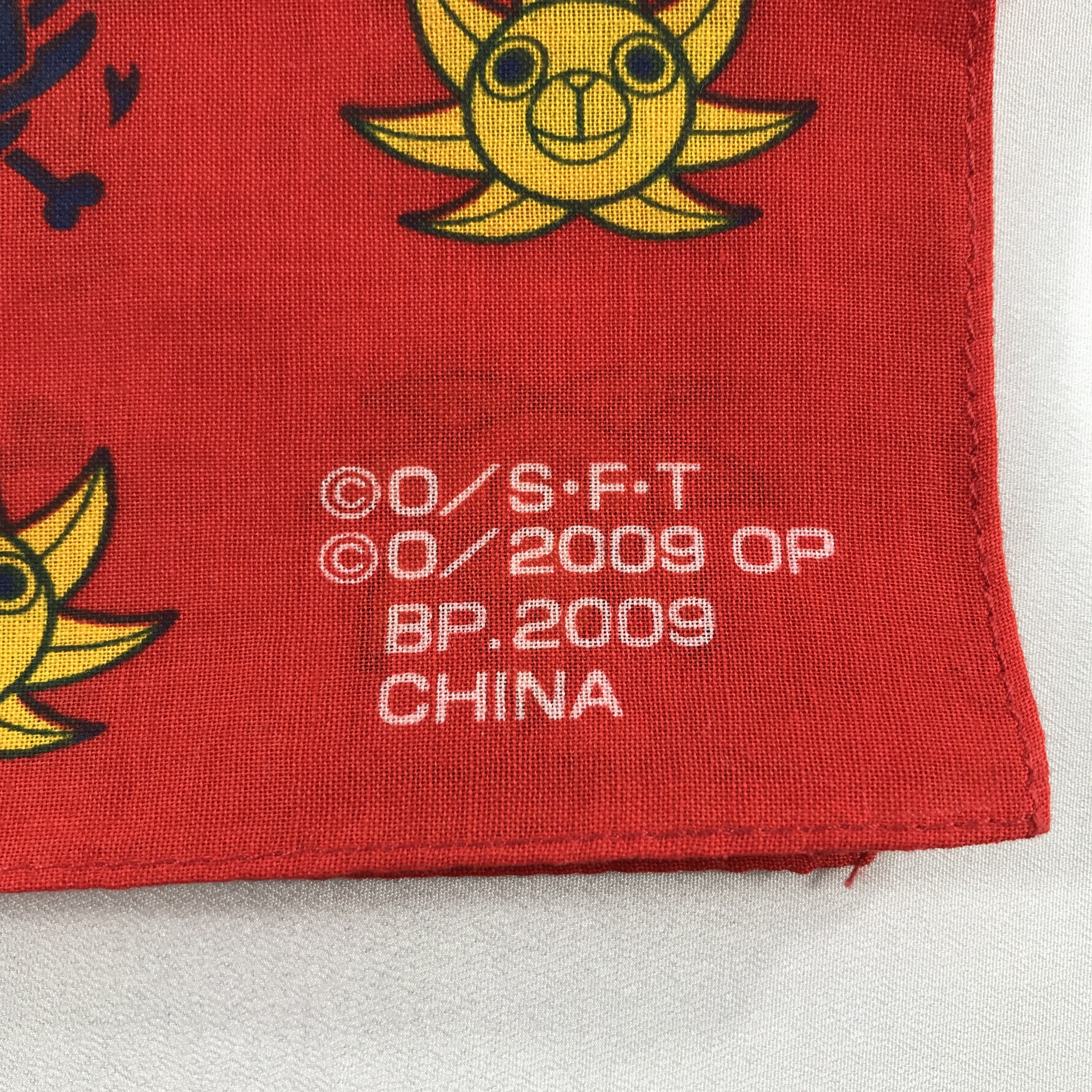 Anime × One Piece × Vintage One Piece Bandana / Handkerchief / Neckerchief -S2390 Size ONE SIZE - 3 Thumbnail