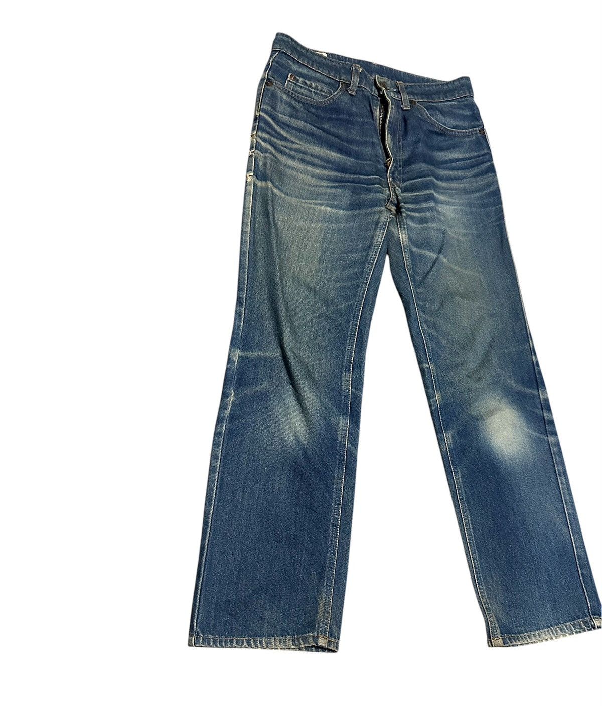 Big John Vintage Big John Straight Leg Blue Jeans Size US 29 - 2 Thumbnail